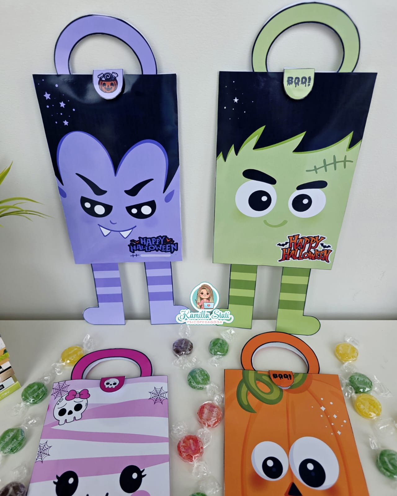 Sacolinhas divertidas halloween - Imagem 6