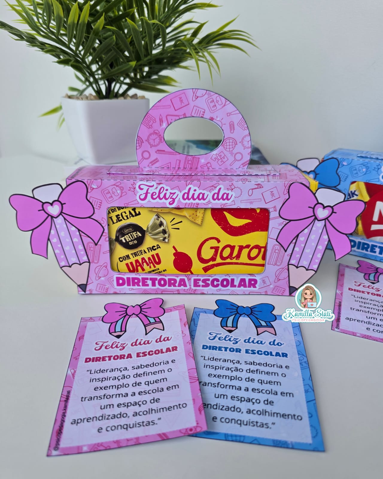Caixa de bombom dia do diretor(a) escolar - Imagem 3