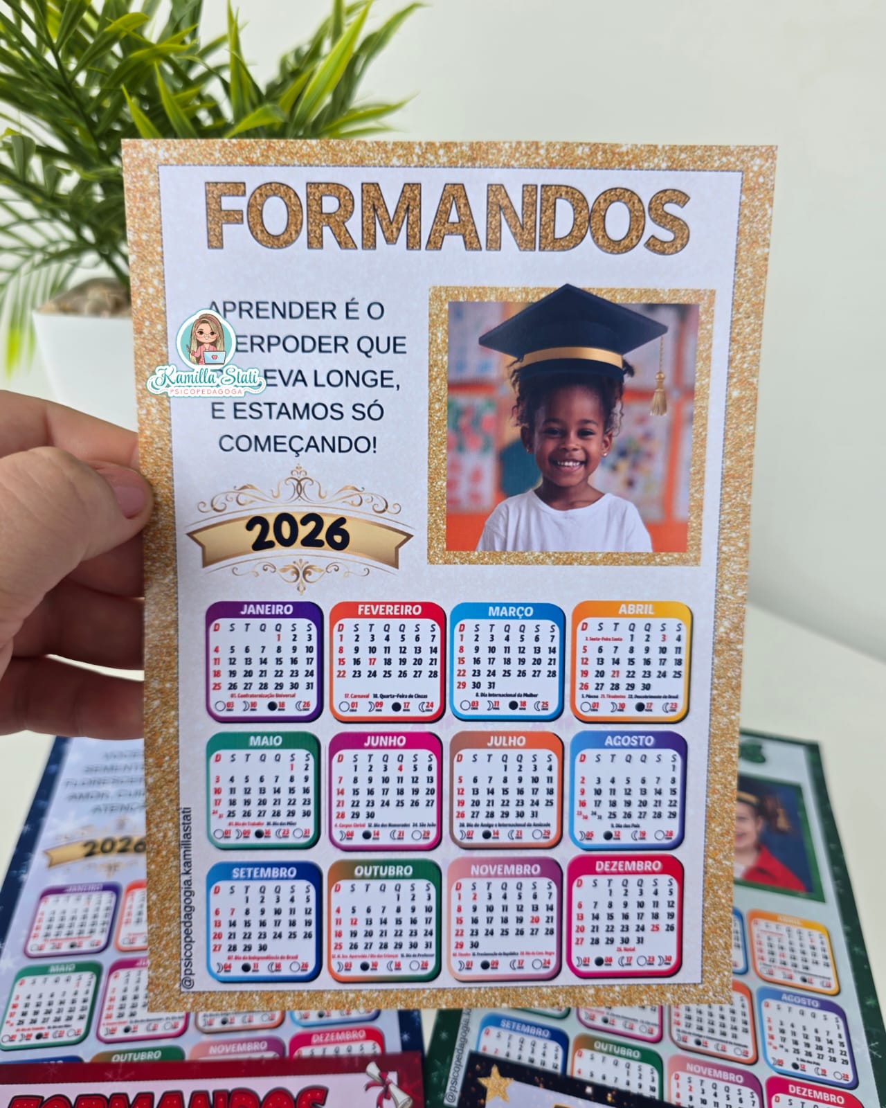 Calendário formandos com foto - Imagem 3