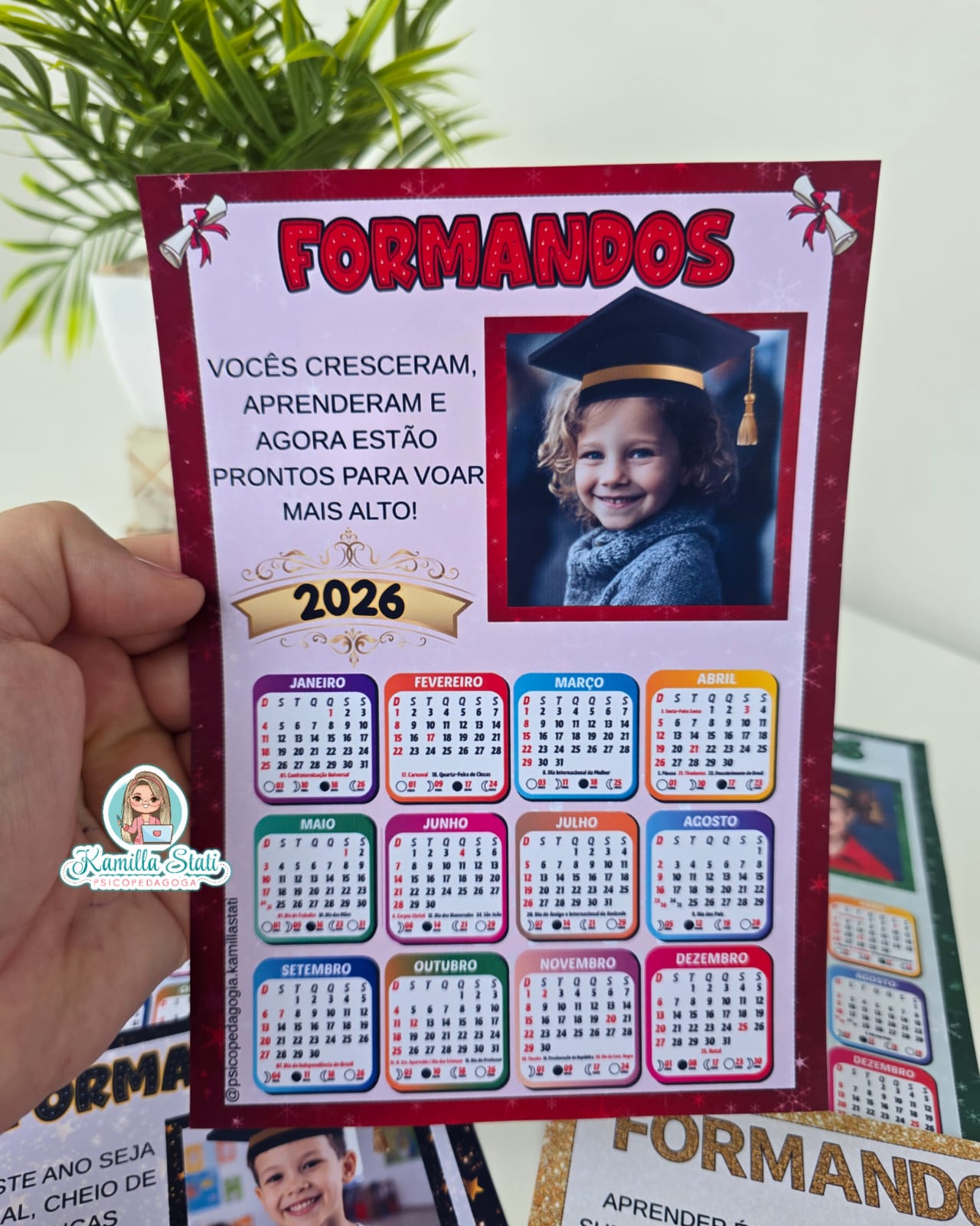 Calendário formandos com foto - Imagem 4