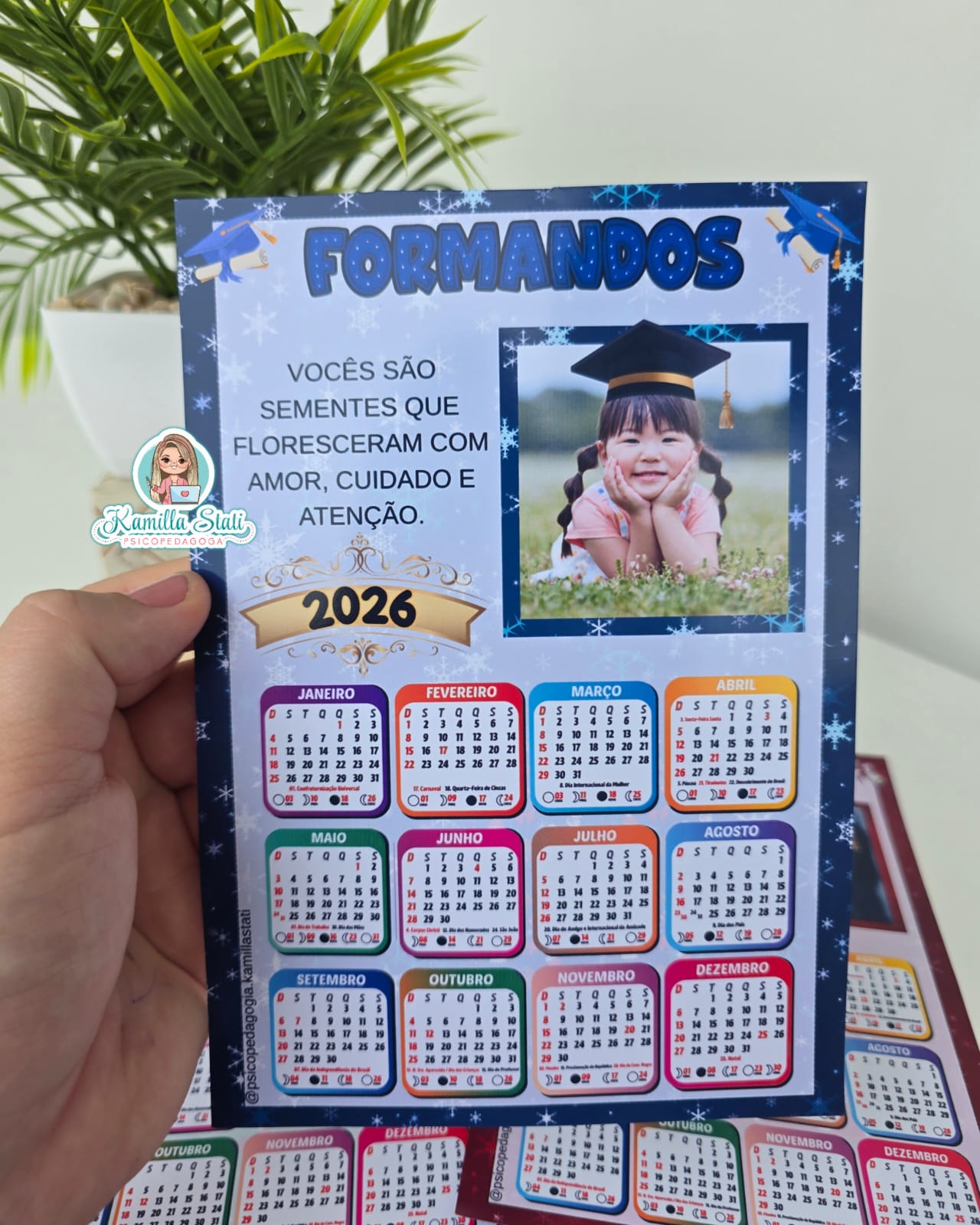 Calendário formandos com foto - Imagem 5