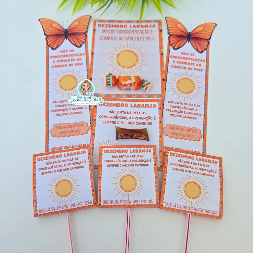 Lembrancinhas Dezembro Laranja