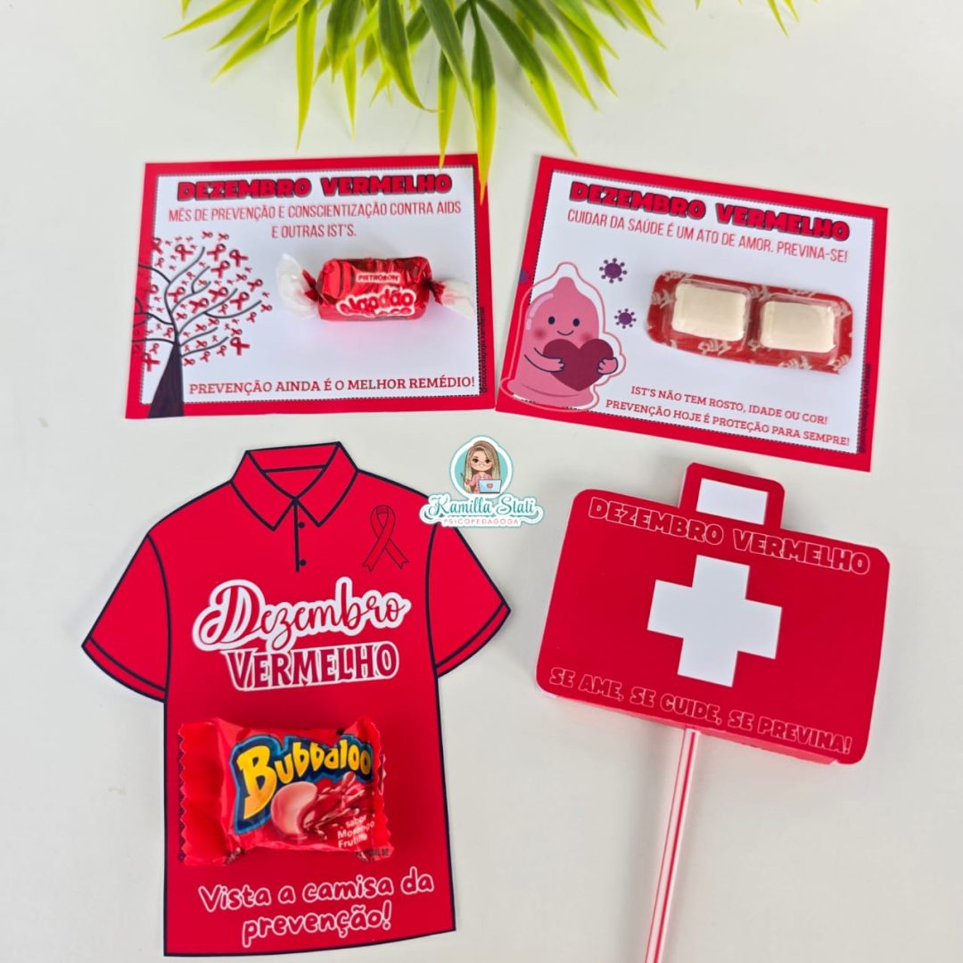 Lembrancinhas Dezembro vermelho