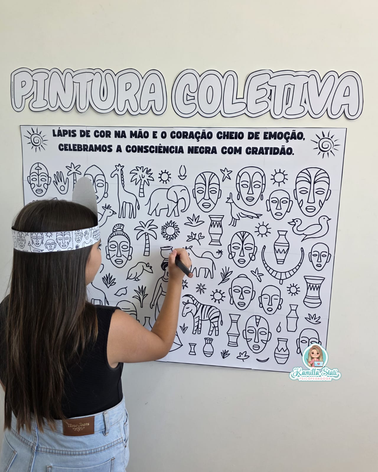 Pintura coletiva: Consciência Negra - Imagem 2