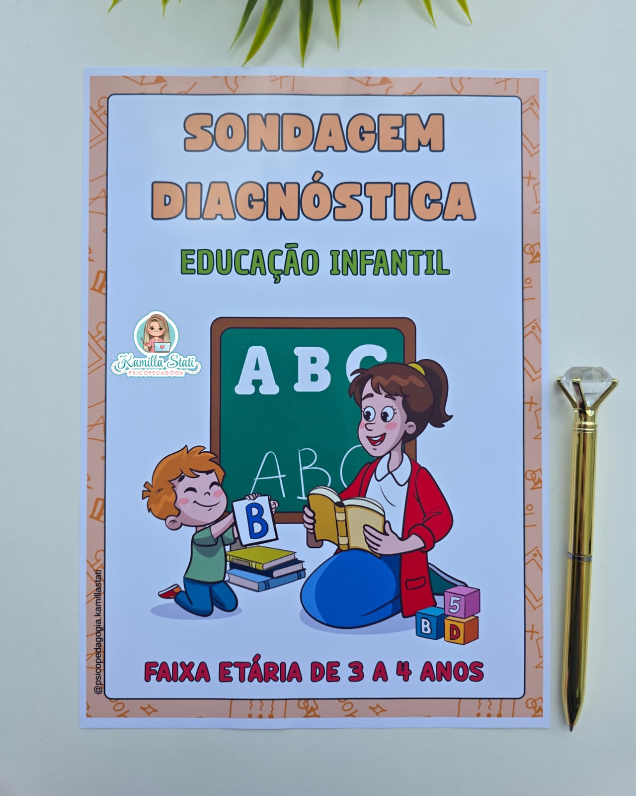 Sondagem Diagnóstica – 3 a 4 anos | Educação Infantil
