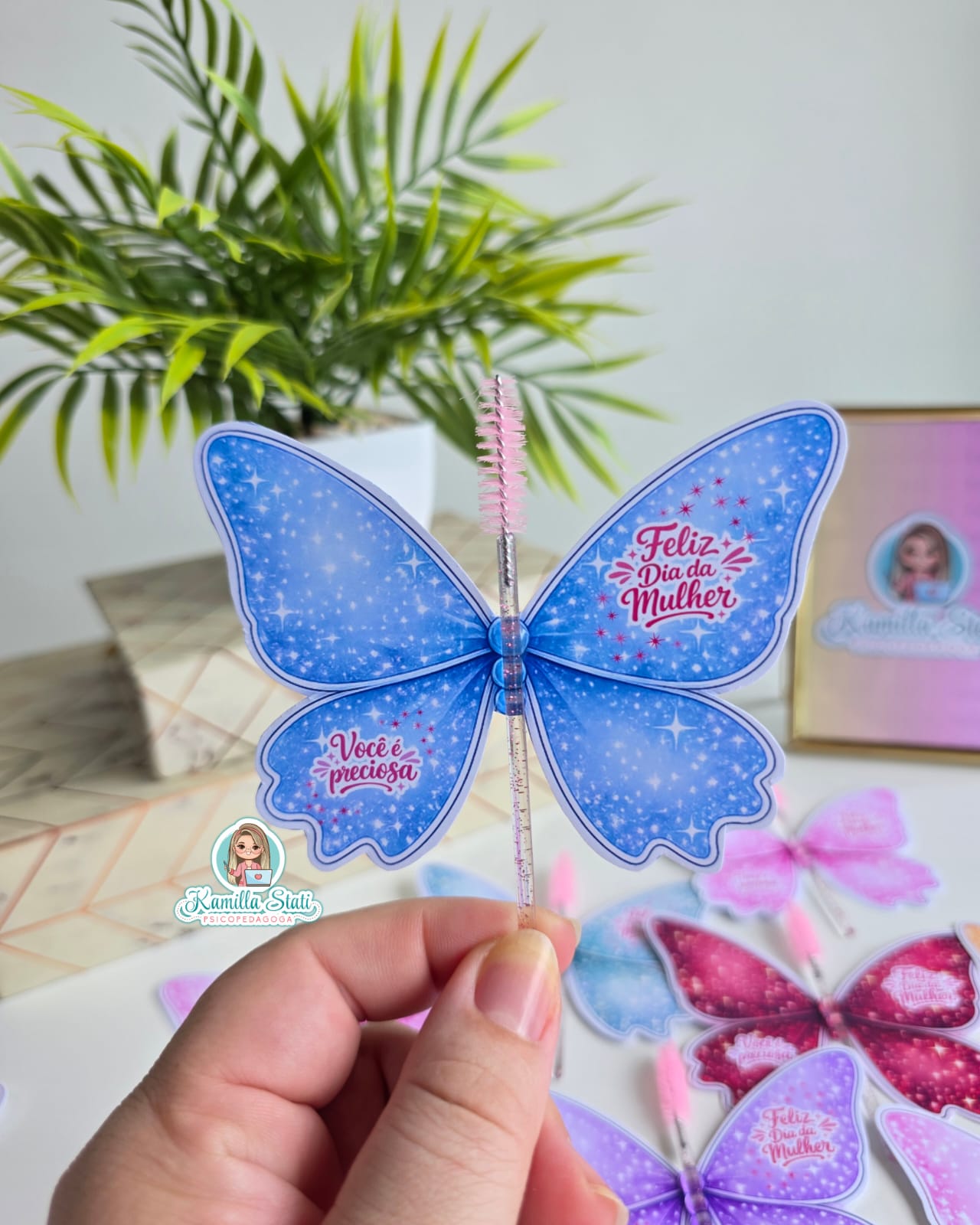 Lembrancinha borboleta para cílios - Imagem 2