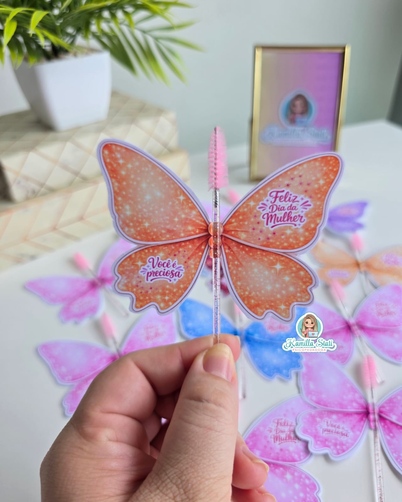 Lembrancinha borboleta para cílios - Imagem 4