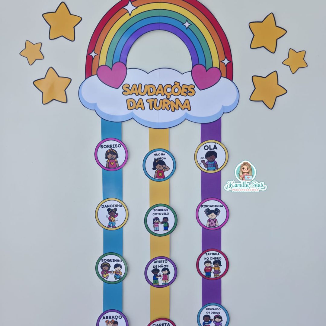️Saudações da Turma: arco-íris