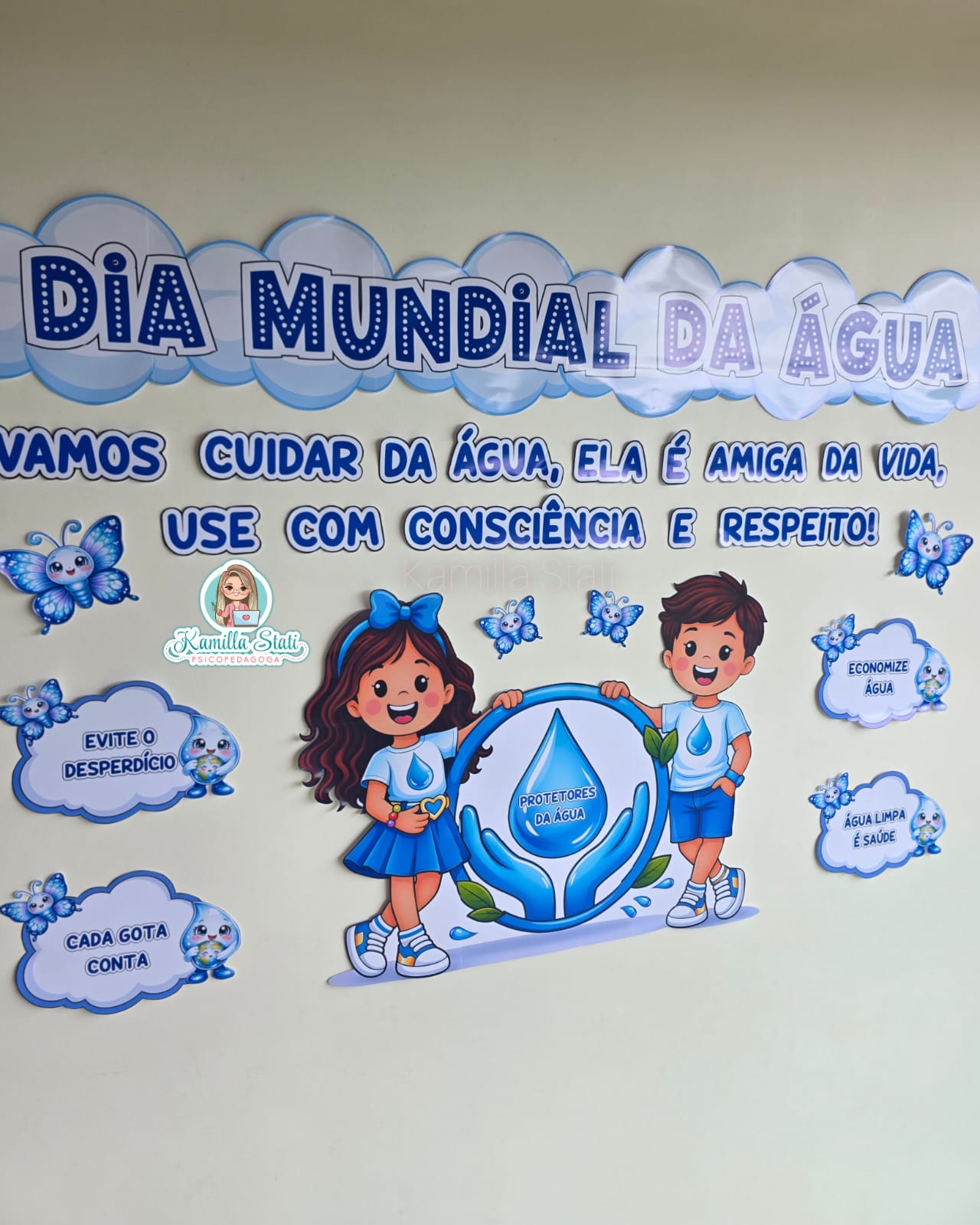 Painel dia da água: protetores da água - Imagem 2