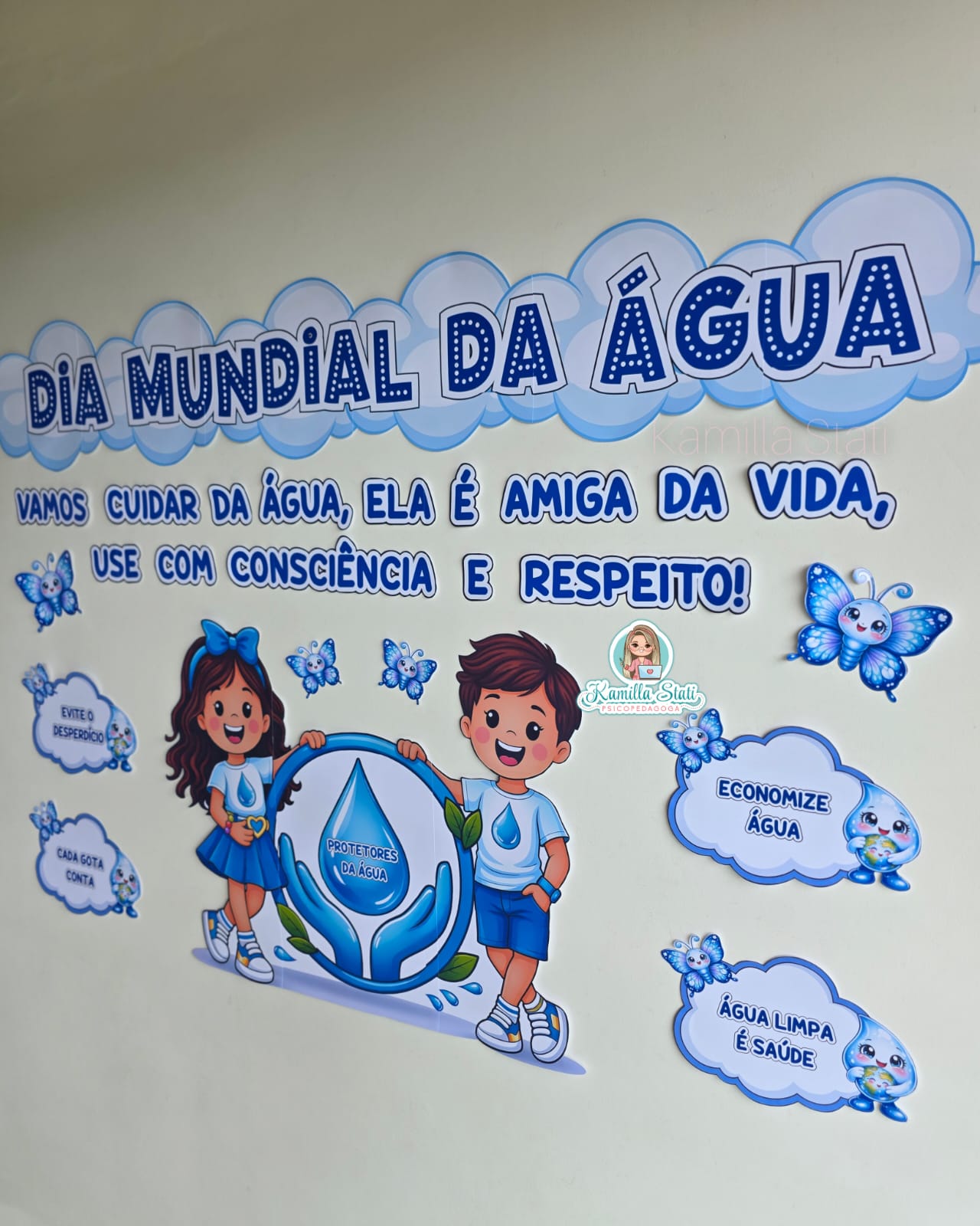 Painel dia da água: protetores da água - Imagem 3