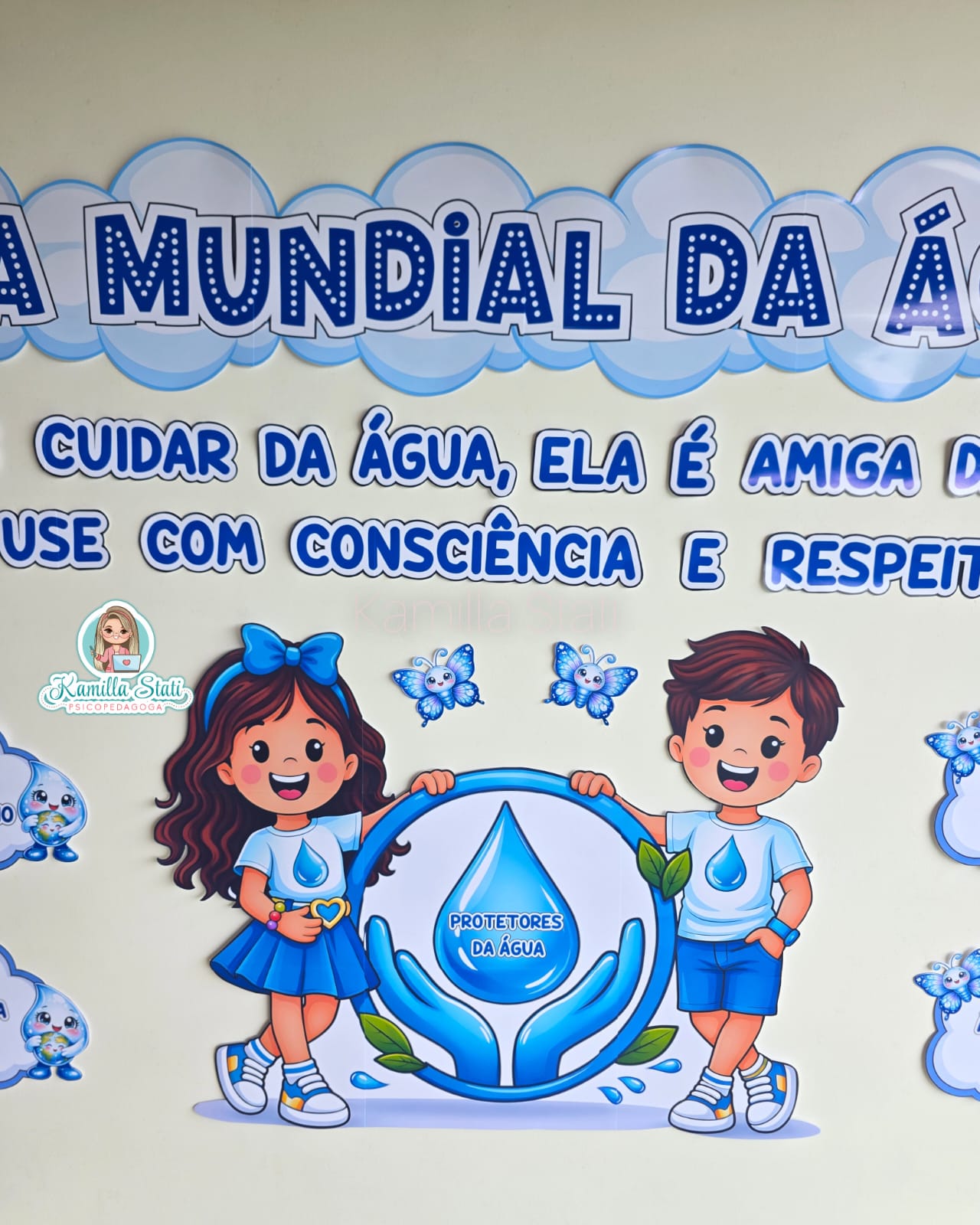 Painel dia da água: protetores da água - Imagem 4