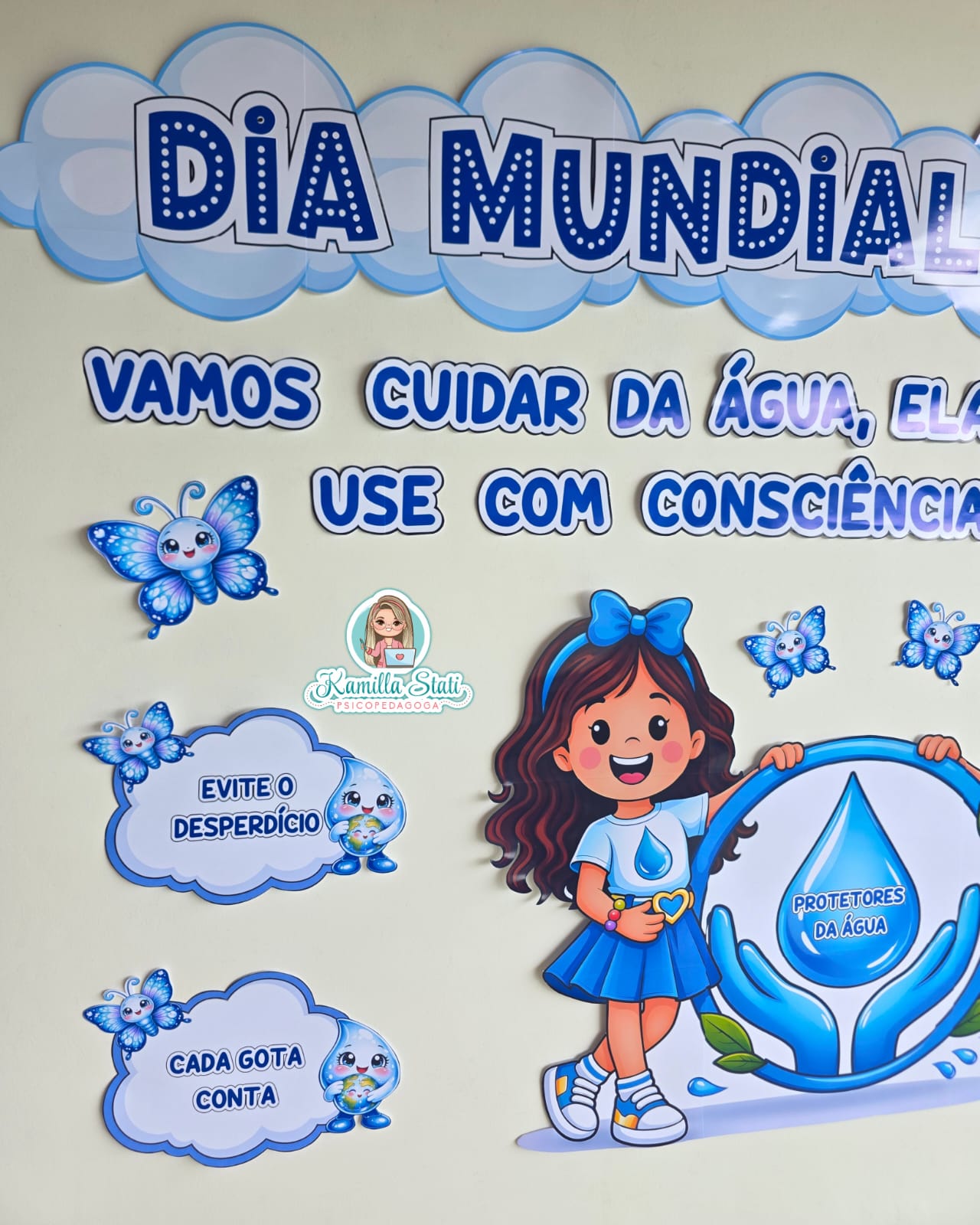 Painel dia da água: protetores da água - Imagem 5