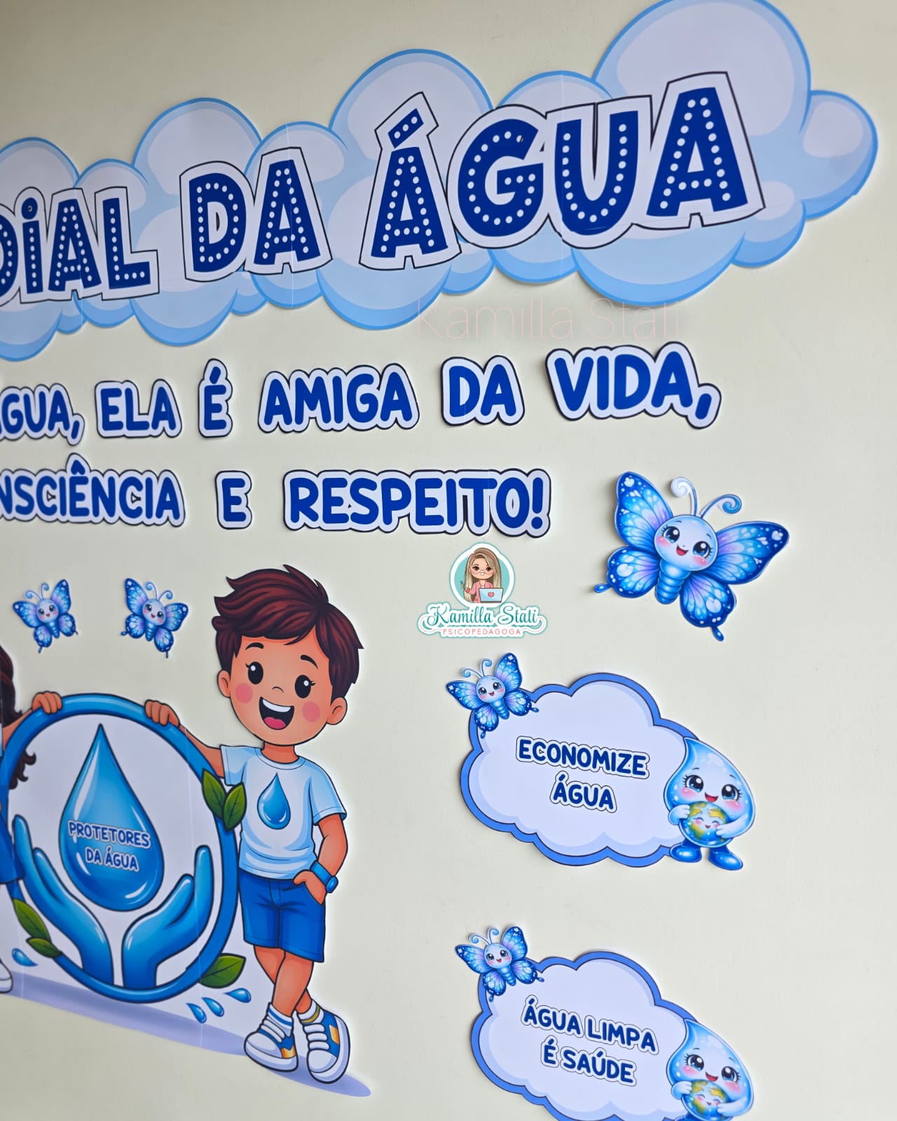 Painel dia da água: protetores da água - Imagem 6