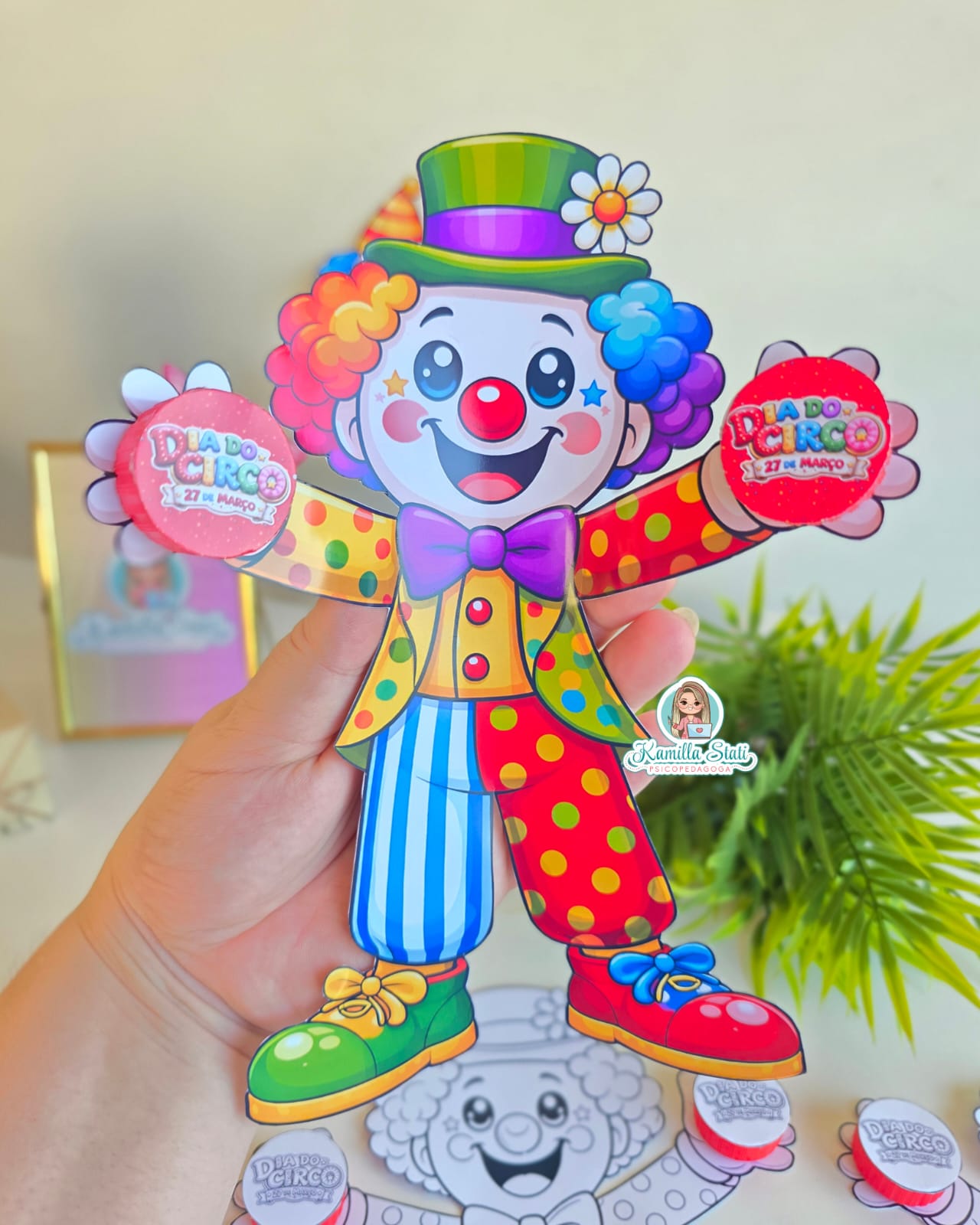 Palhaço Bate Palmas: Dia do Circo