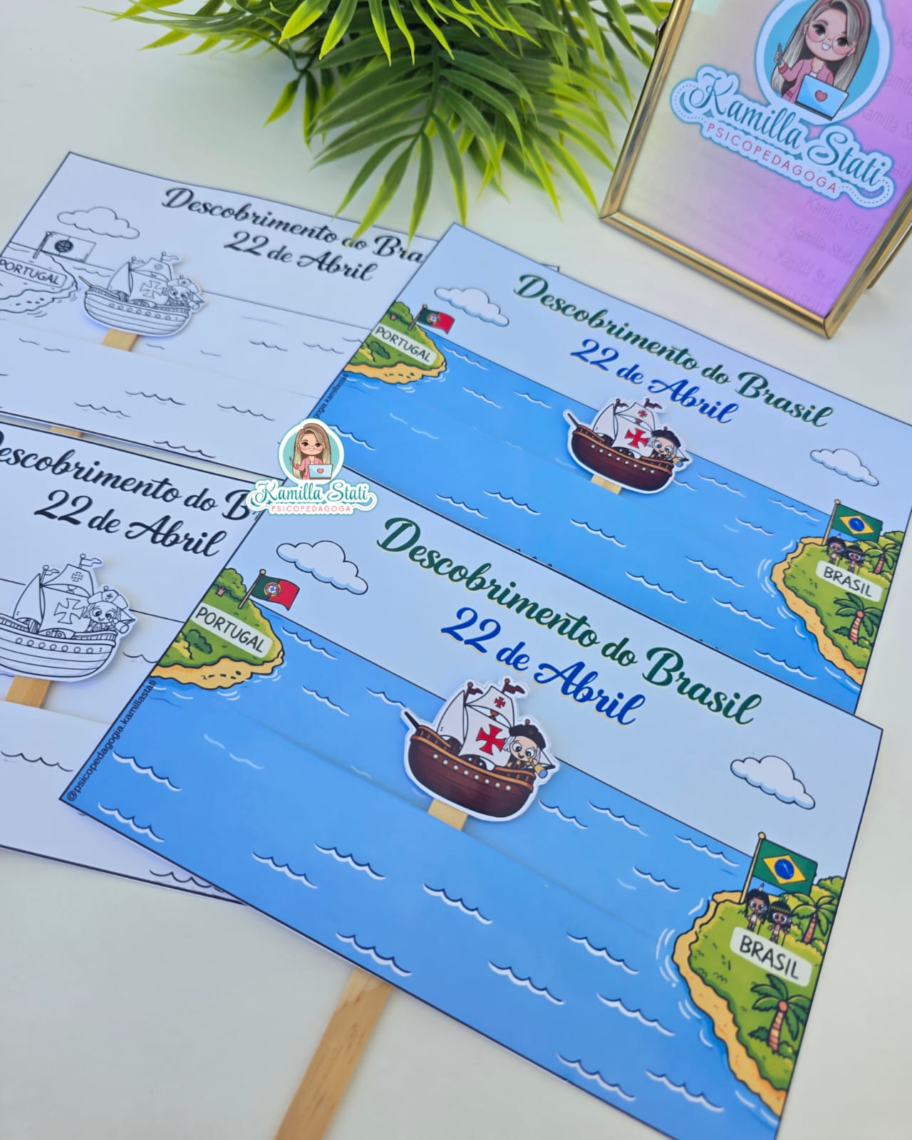Atividade interativa descobrimento do Brasil - Imagem 3