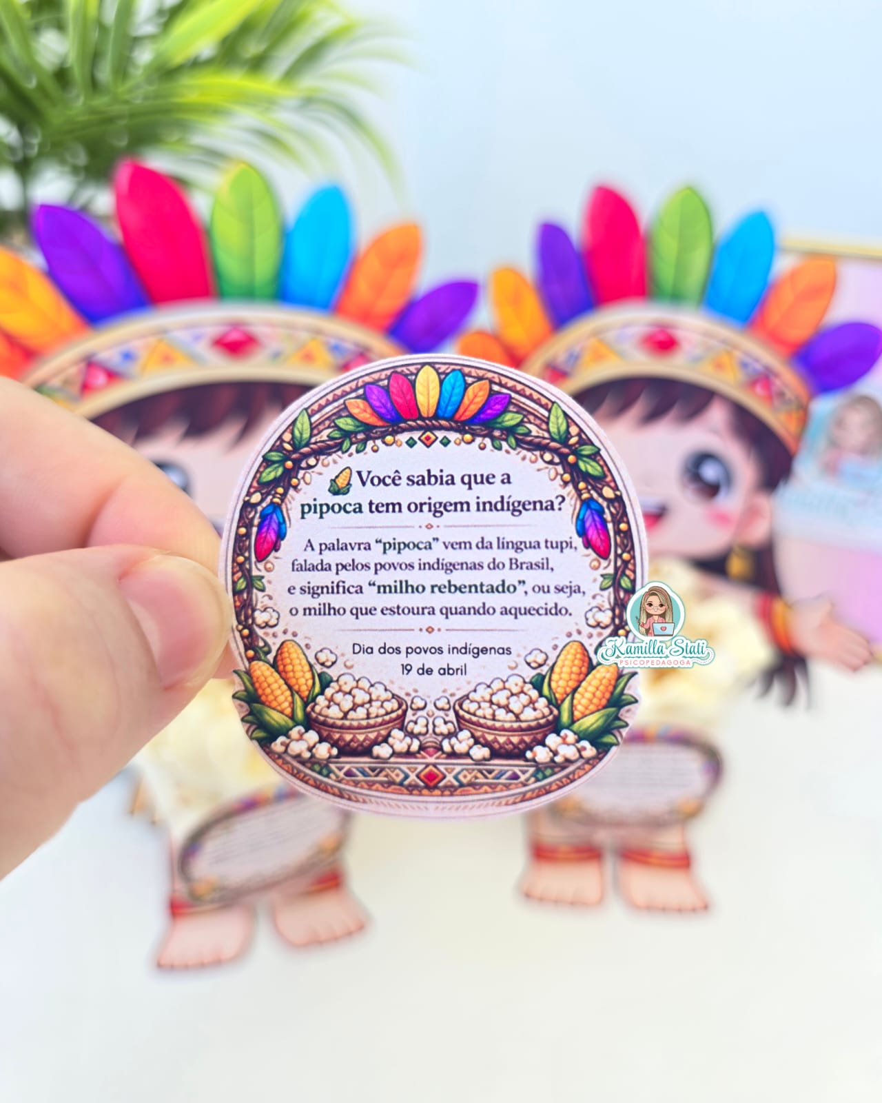 Copinho pipoca dia dos povos indígenas - Imagem 2