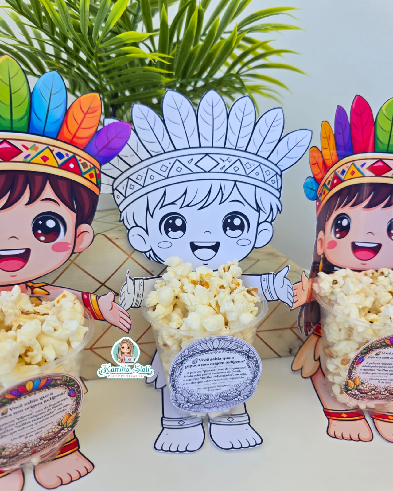 Copinho pipoca dia dos povos indígenas - Imagem 3