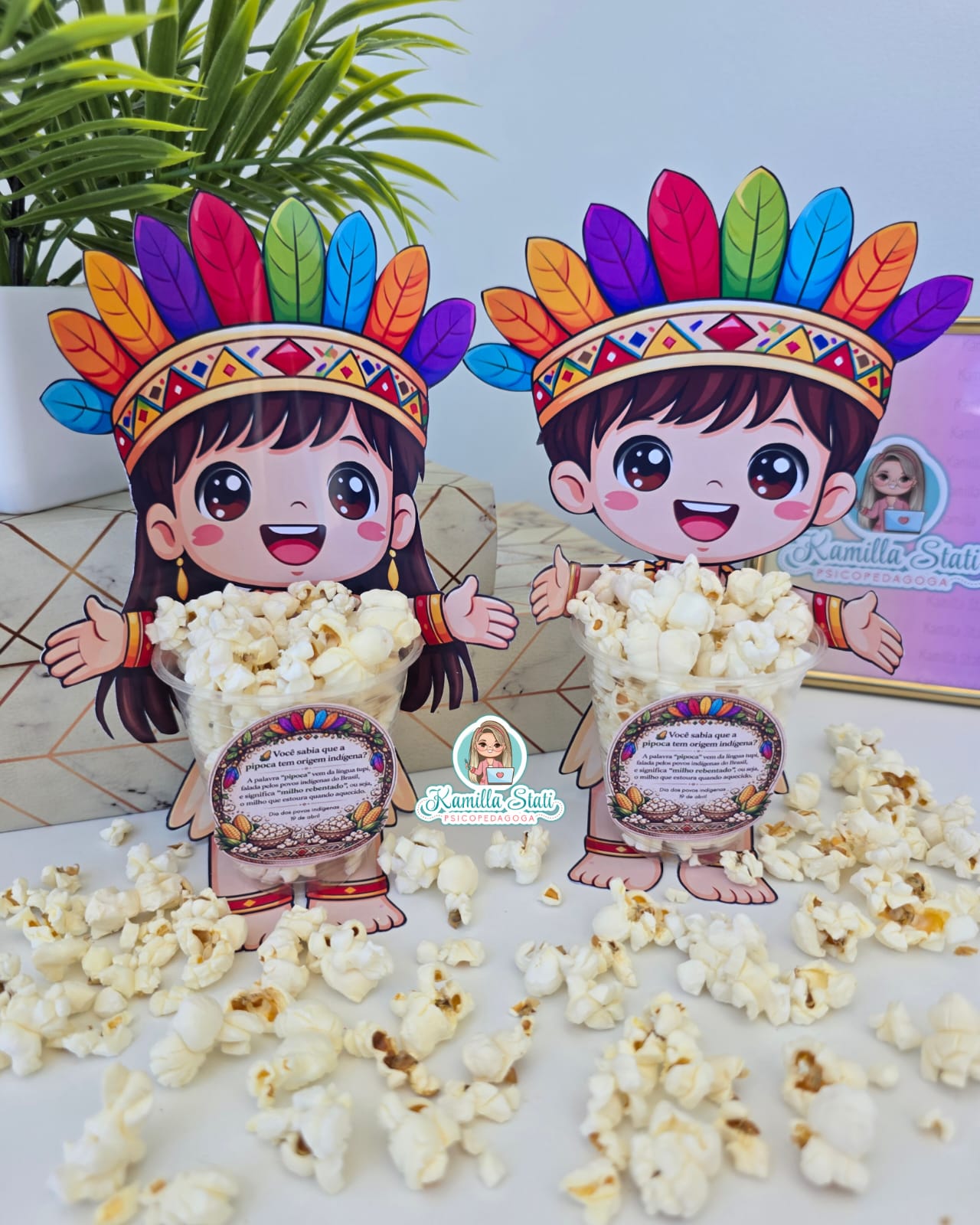 Copinho pipoca dia dos povos indígenas - Imagem 4