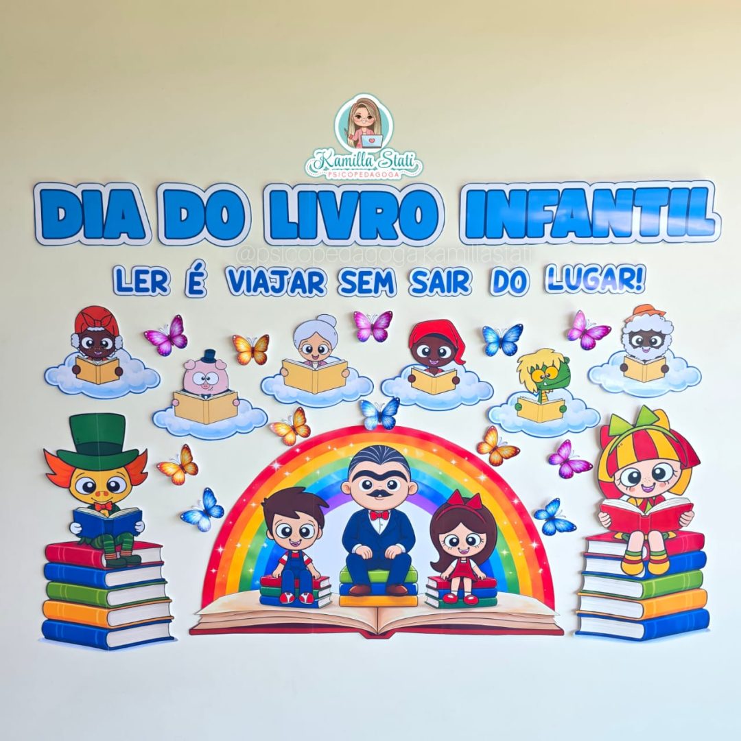 Painel dia do livro infantil
