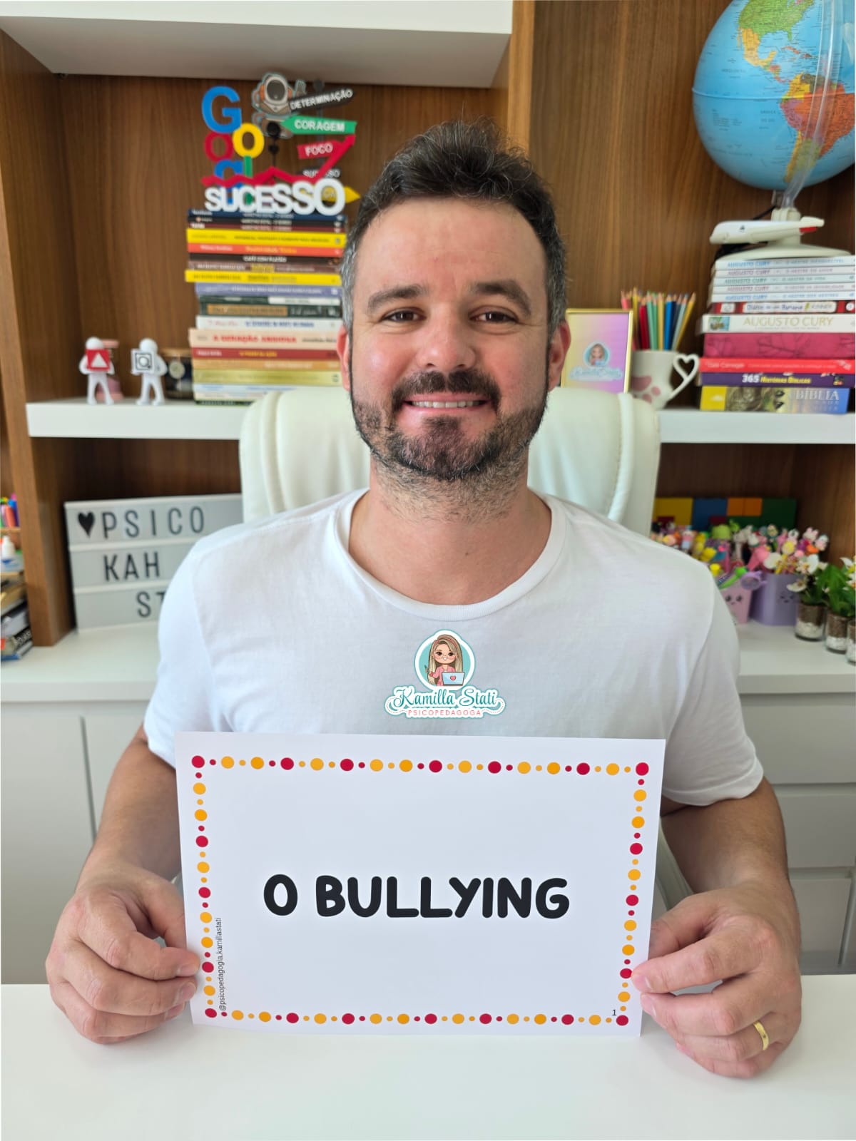 Plaquinhas de apresentação: não ao bullying - Imagem 2