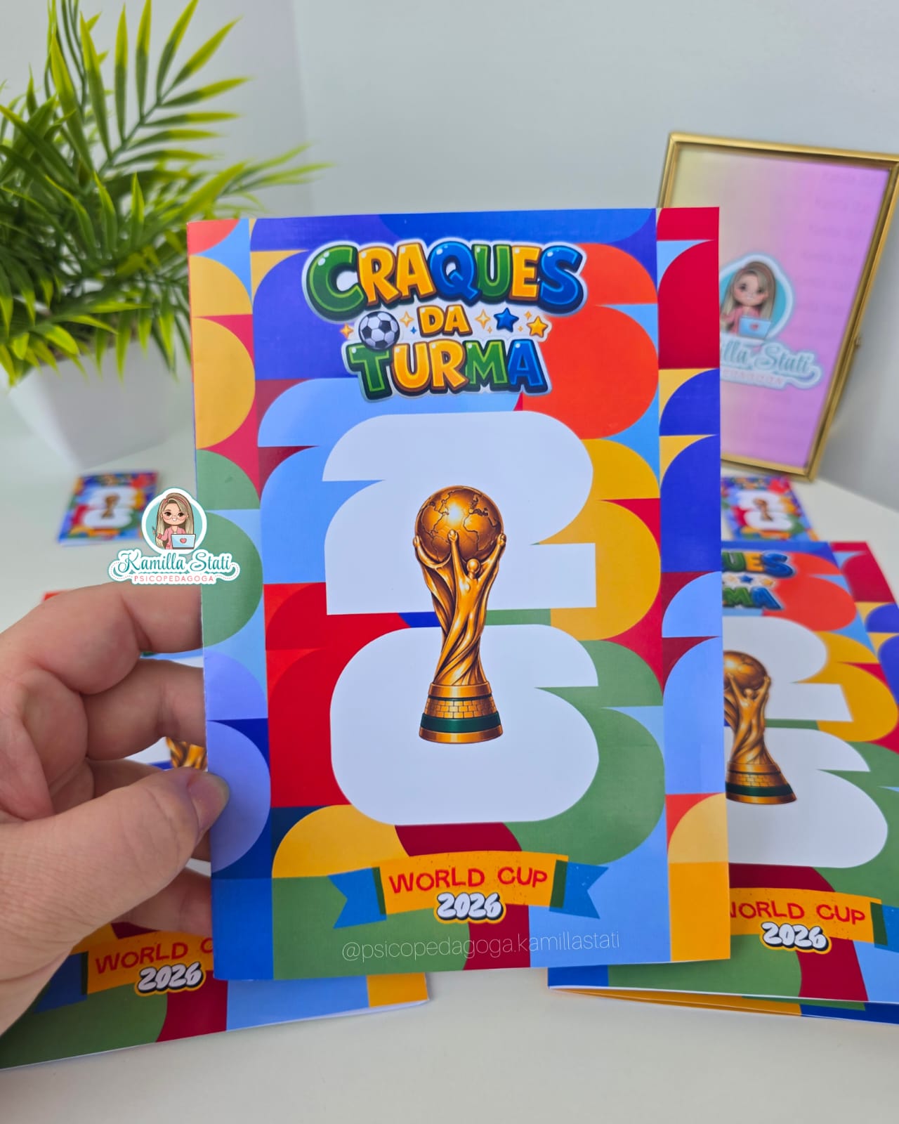 Álbum craques da turma – Copa 2026