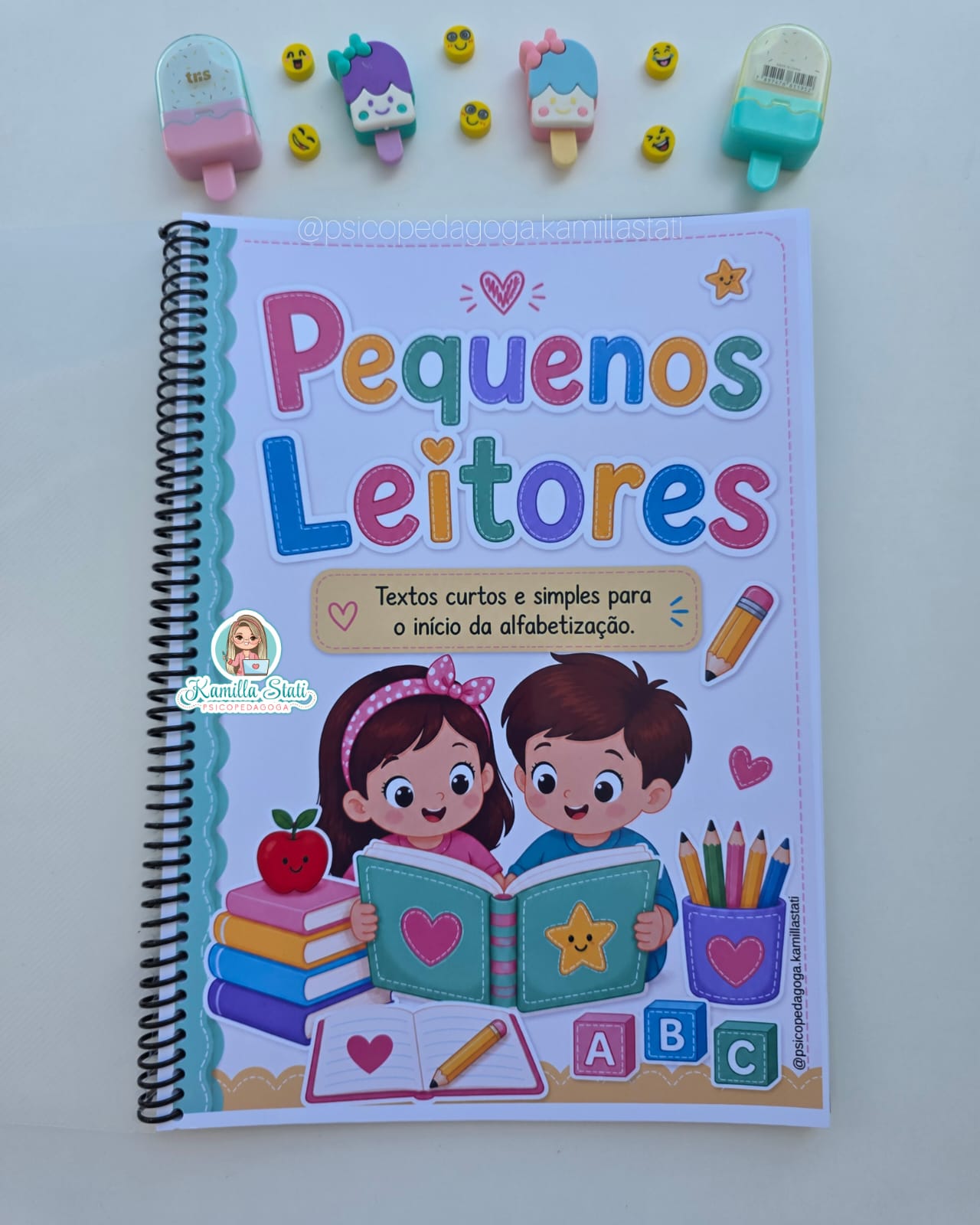Apostila pequenos leitores textos simples e curtos