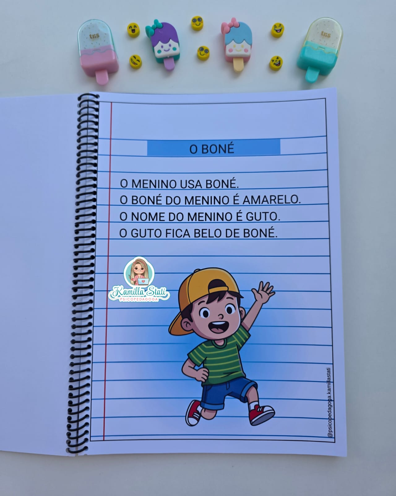 Apostila pequenos leitores textos simples e curtos - Imagem 3