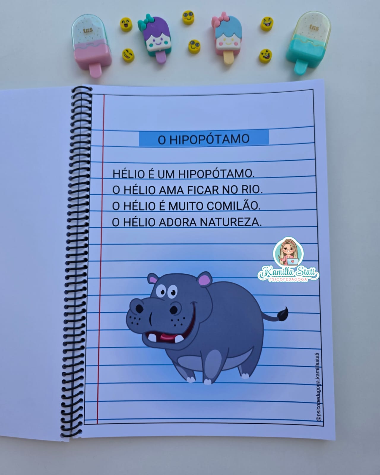 Apostila pequenos leitores textos simples e curtos - Imagem 4