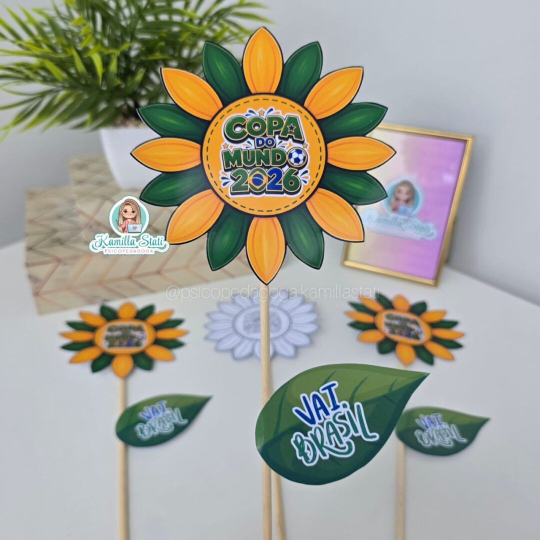 Palitoche flor Copa do mundo 2026