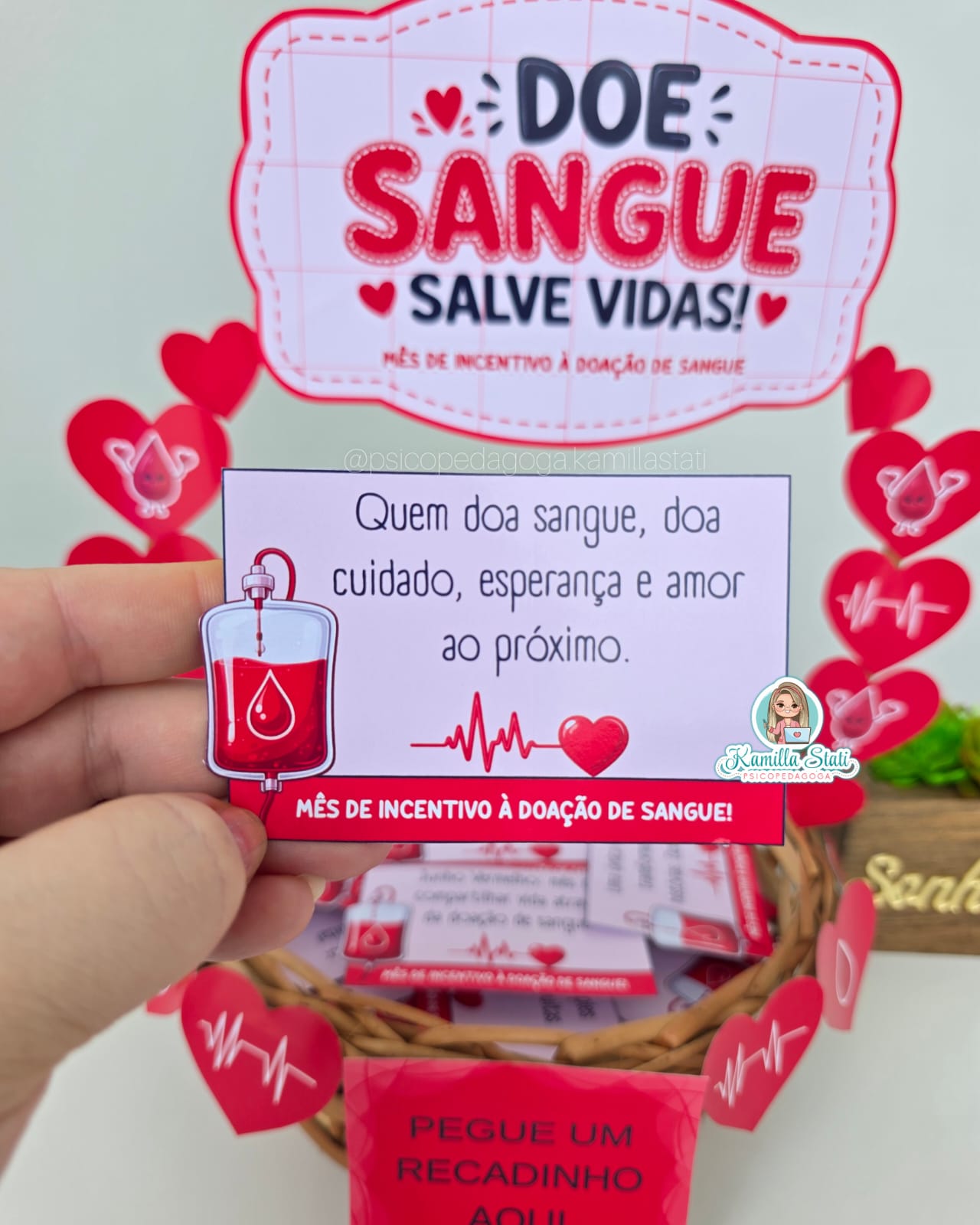 Cesta de recadinhos: Junho vermelho - Imagem 3