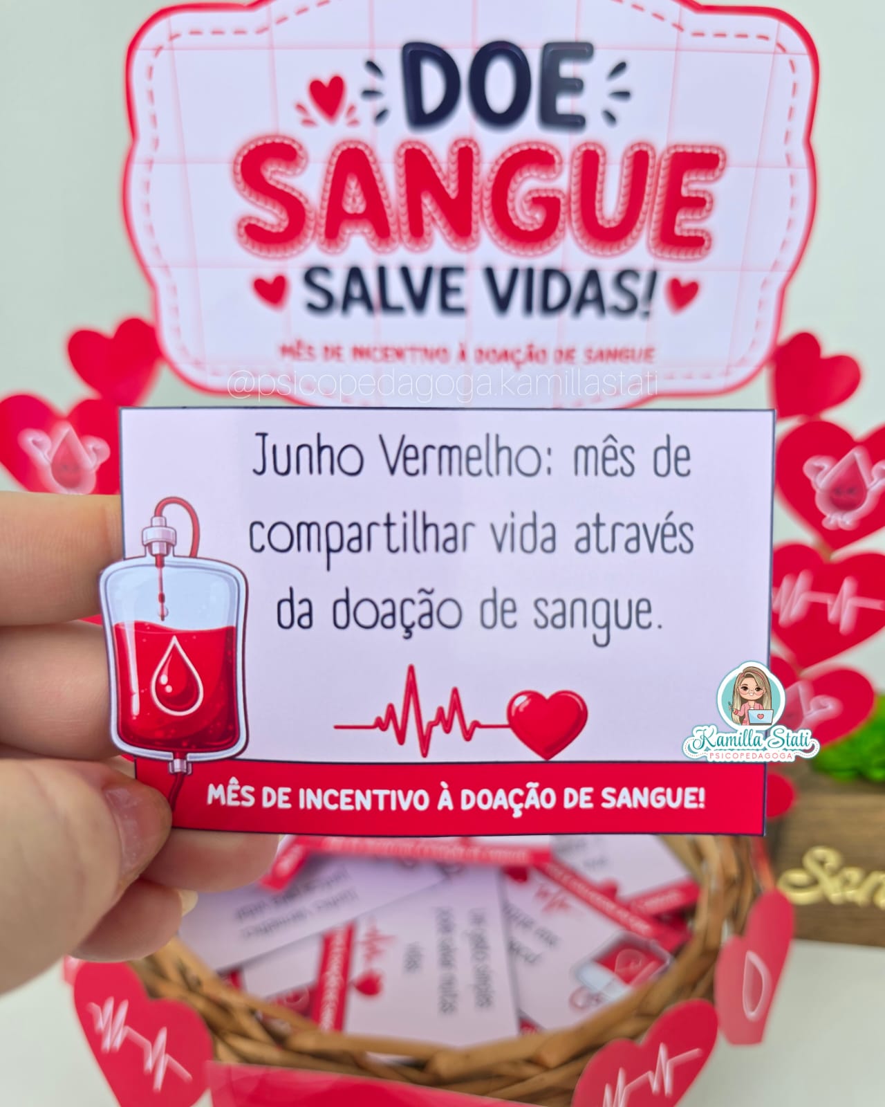 Cesta de recadinhos: Junho vermelho - Imagem 5