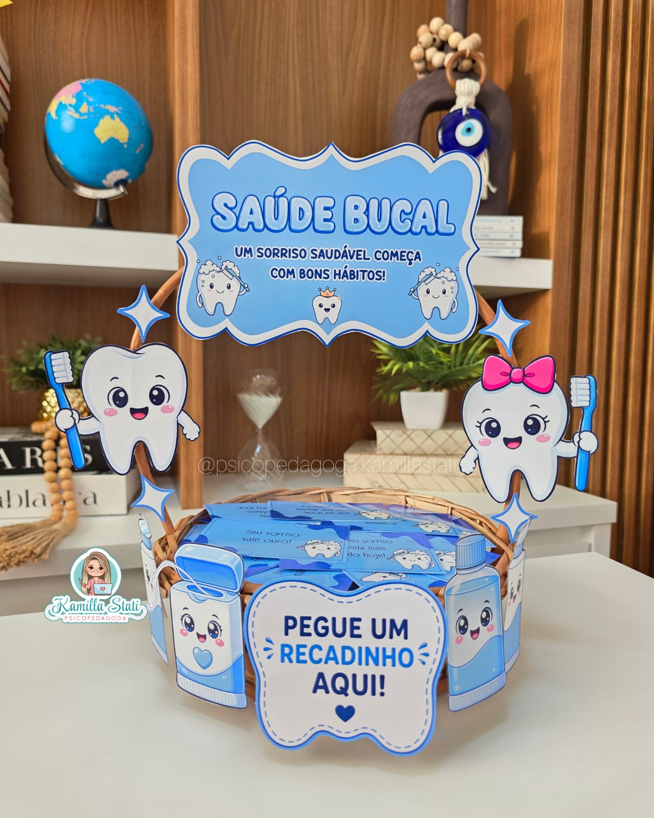Cesta de recadinhos: Saúde Bucal