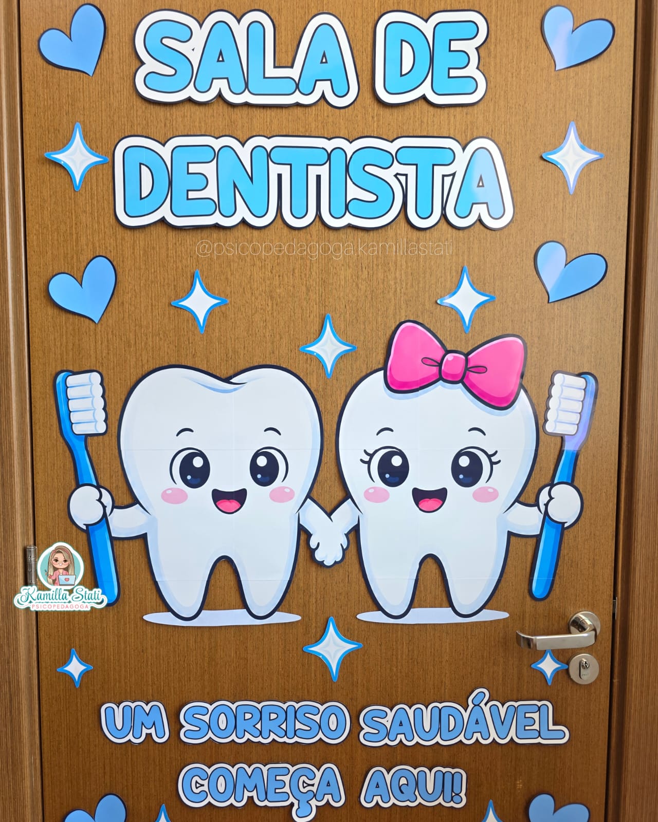 Decoração de porta Sala de Dentista - Imagem 3