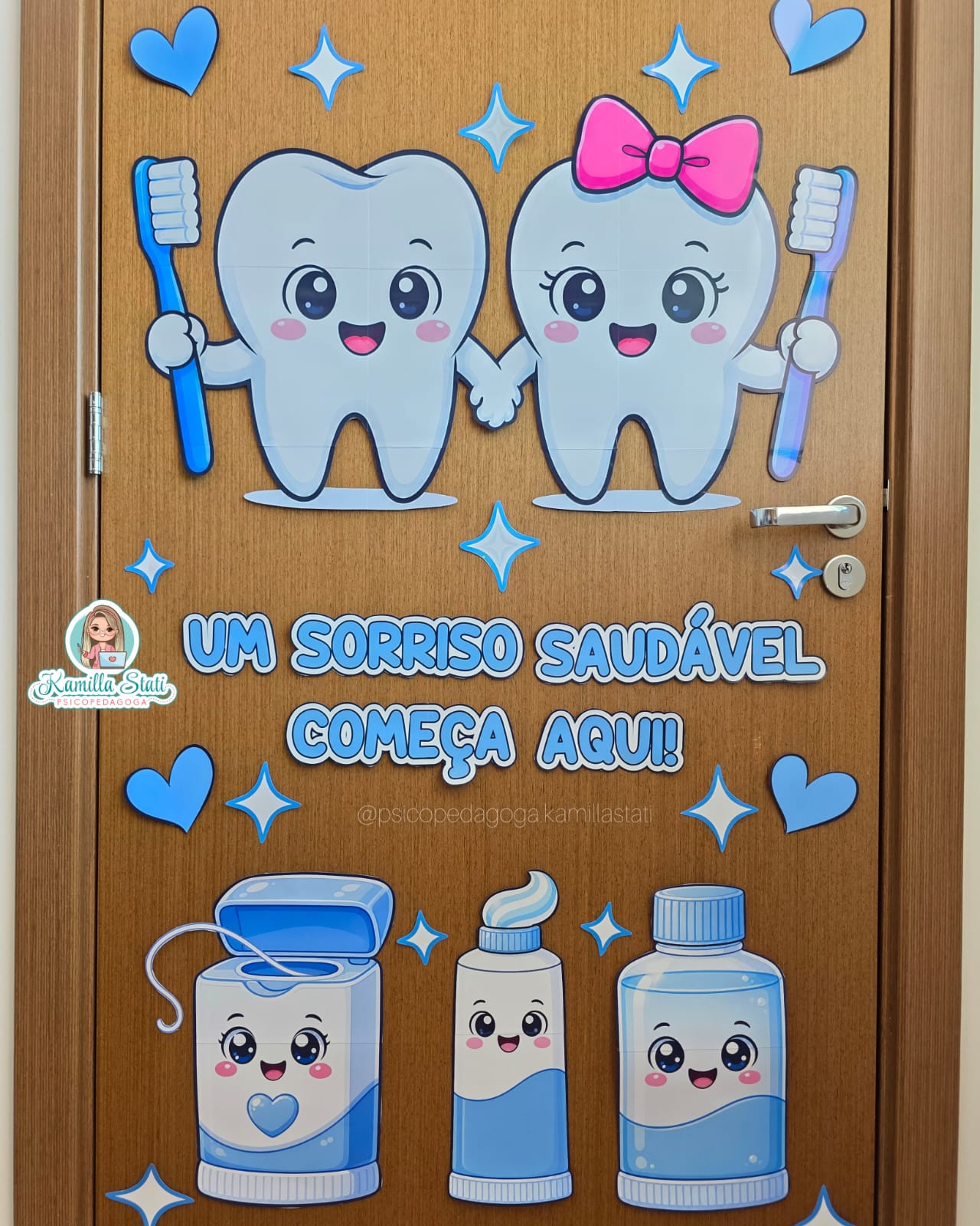 Decoração de porta Sala de Dentista - Imagem 4