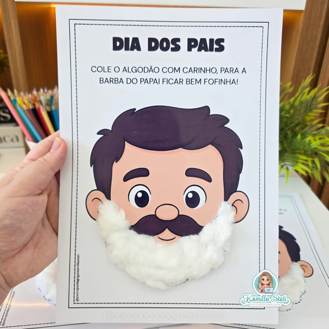 Atividade interativa Barba do Papai