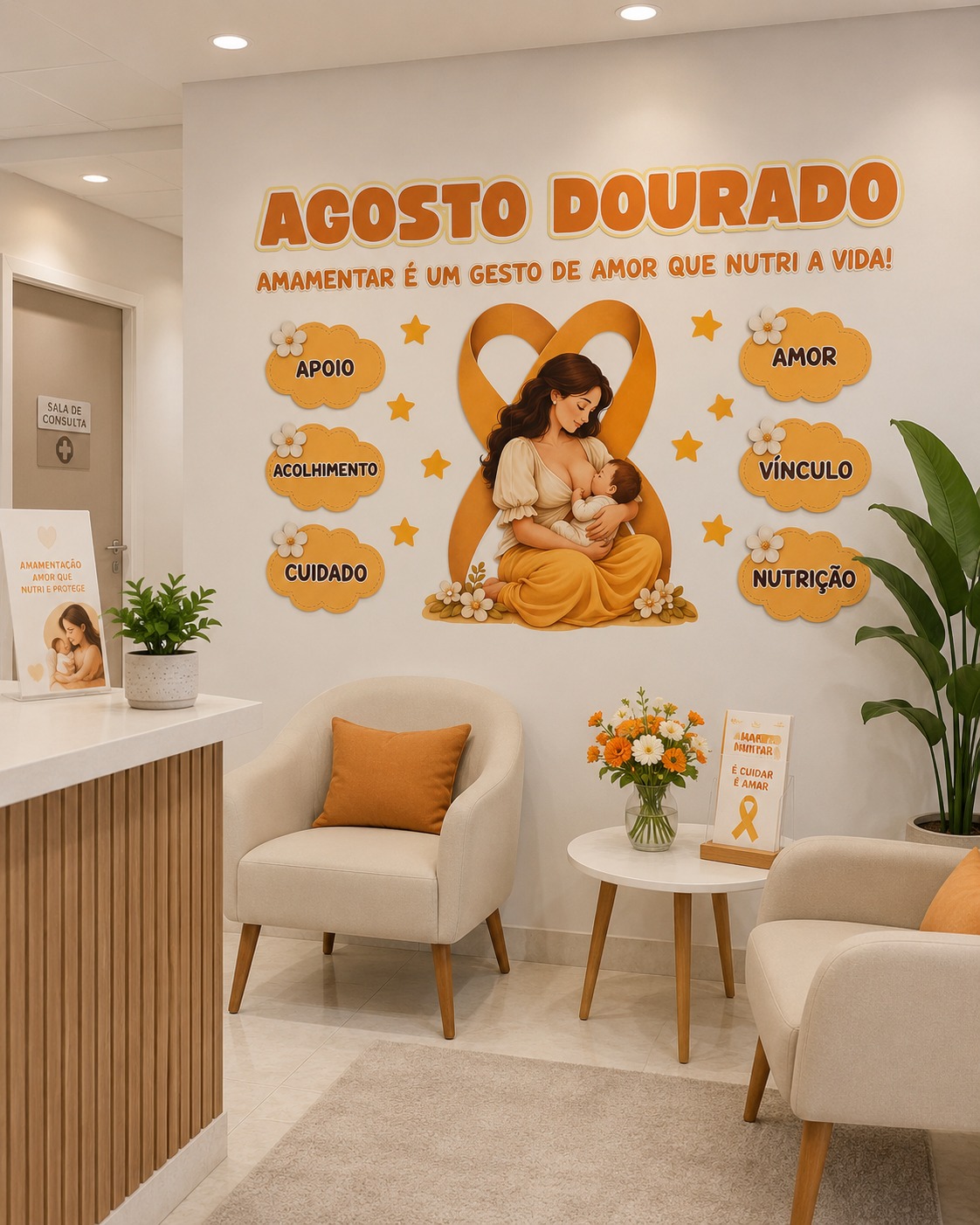 Painel agosto dourado: amamentar é um gesto de amor - Imagem 2