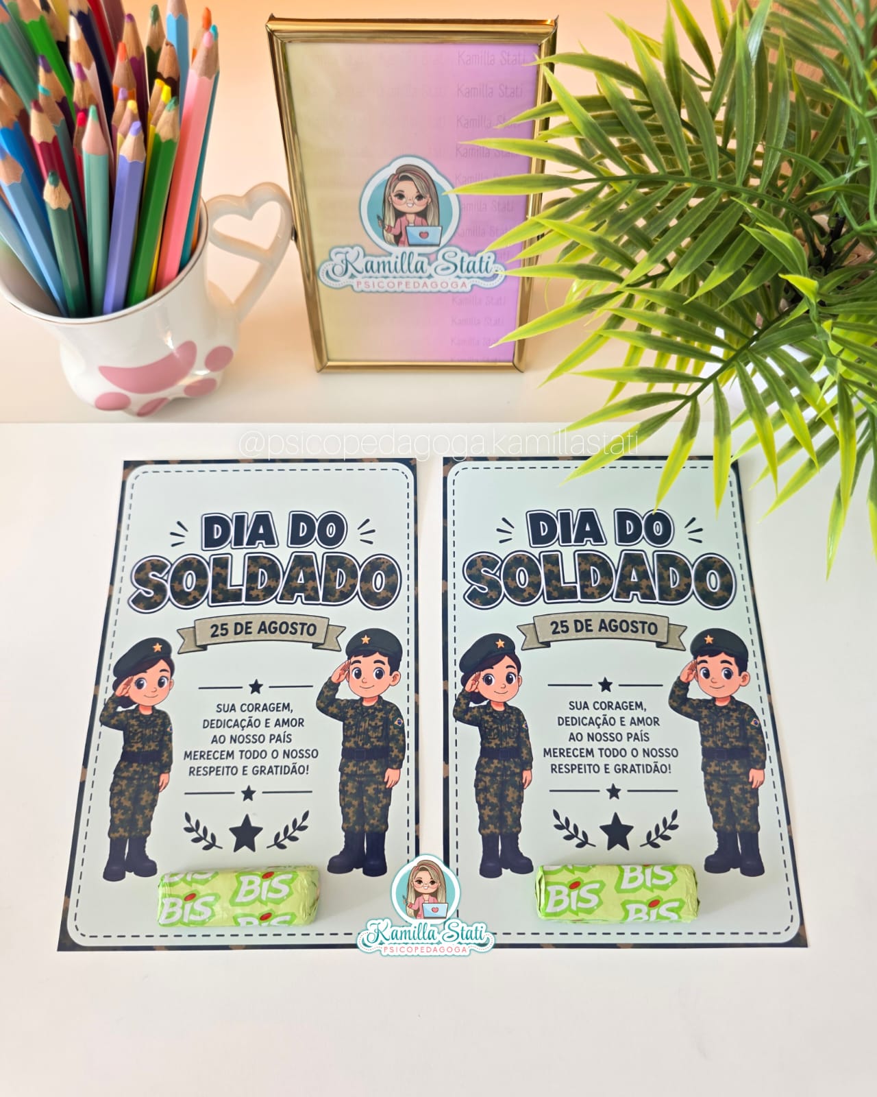 Cartão dia do soldado - Imagem 2