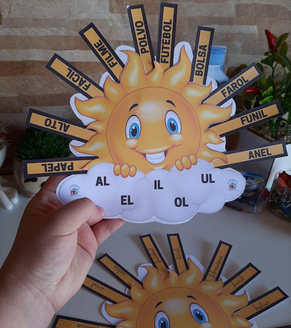 Fichas de leitura: AL EL IL OL OL
