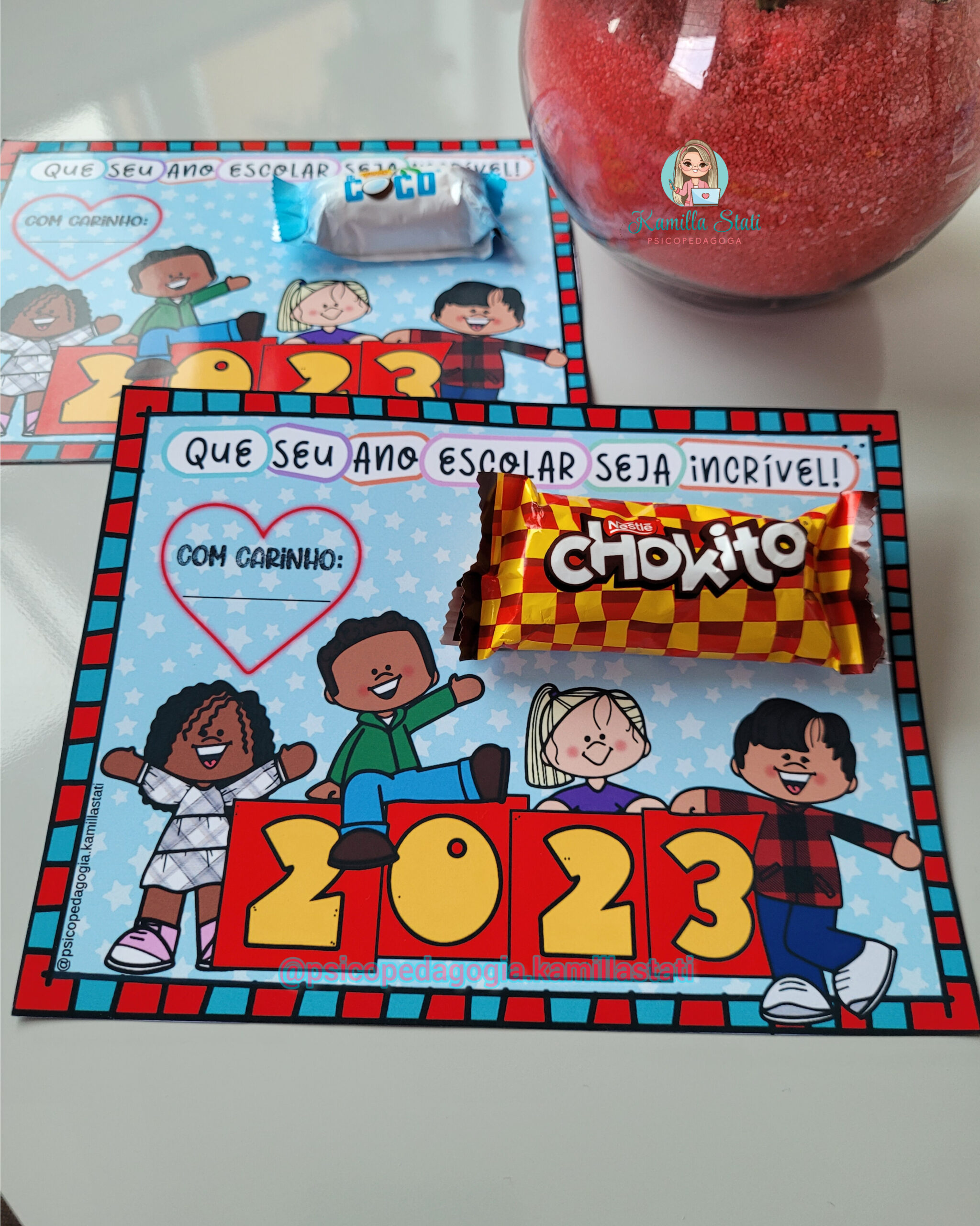 Cartão 2023 volta às aulas - Imagem 2
