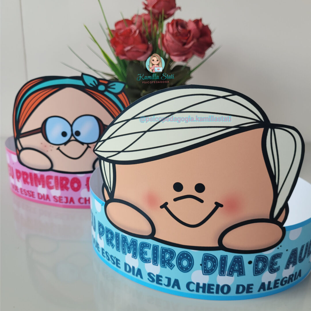 Coroa primeiro dia de aula
