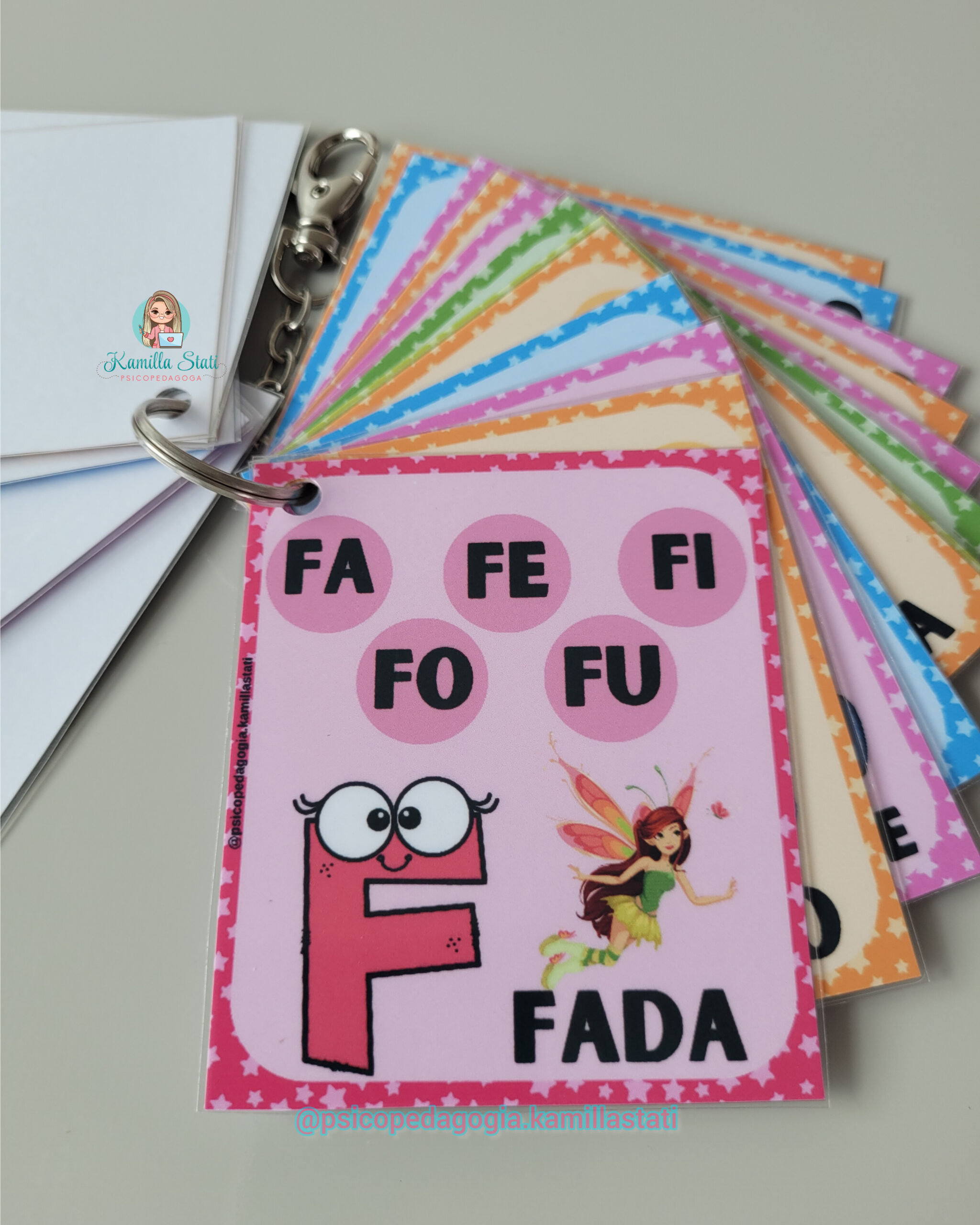 Chaveiro das sílabas - Imagem 5
