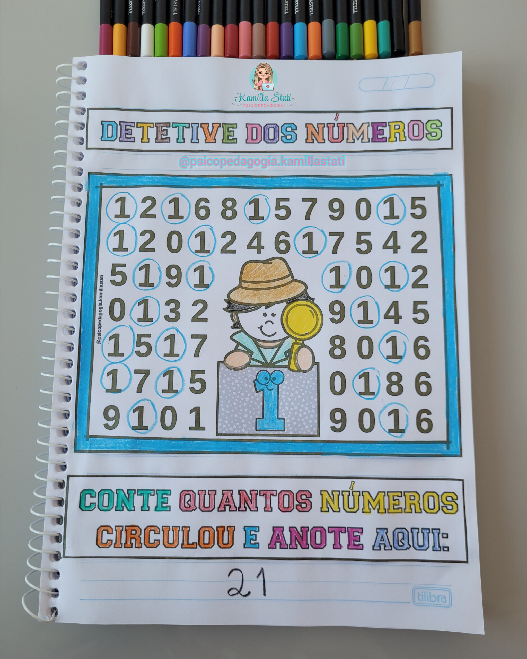 Detetive dos números preto e branco - Imagem 3