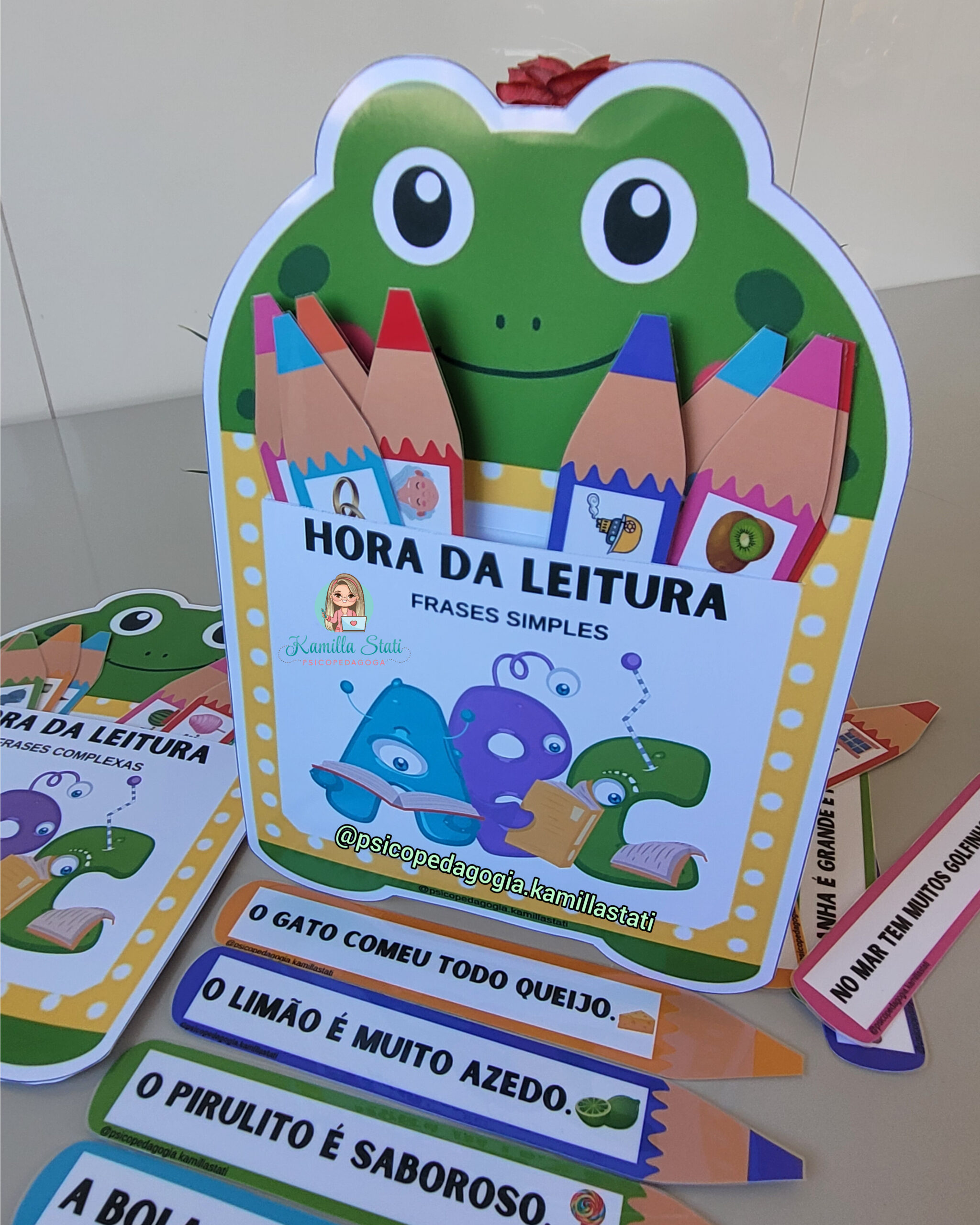 Fichas de leitura: sapinho - Imagem 4