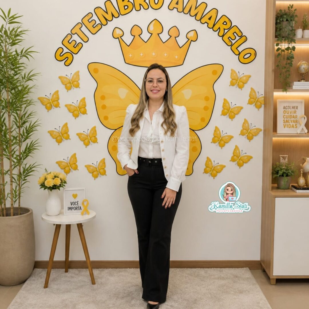 Asas para foto Setembro Amarelo