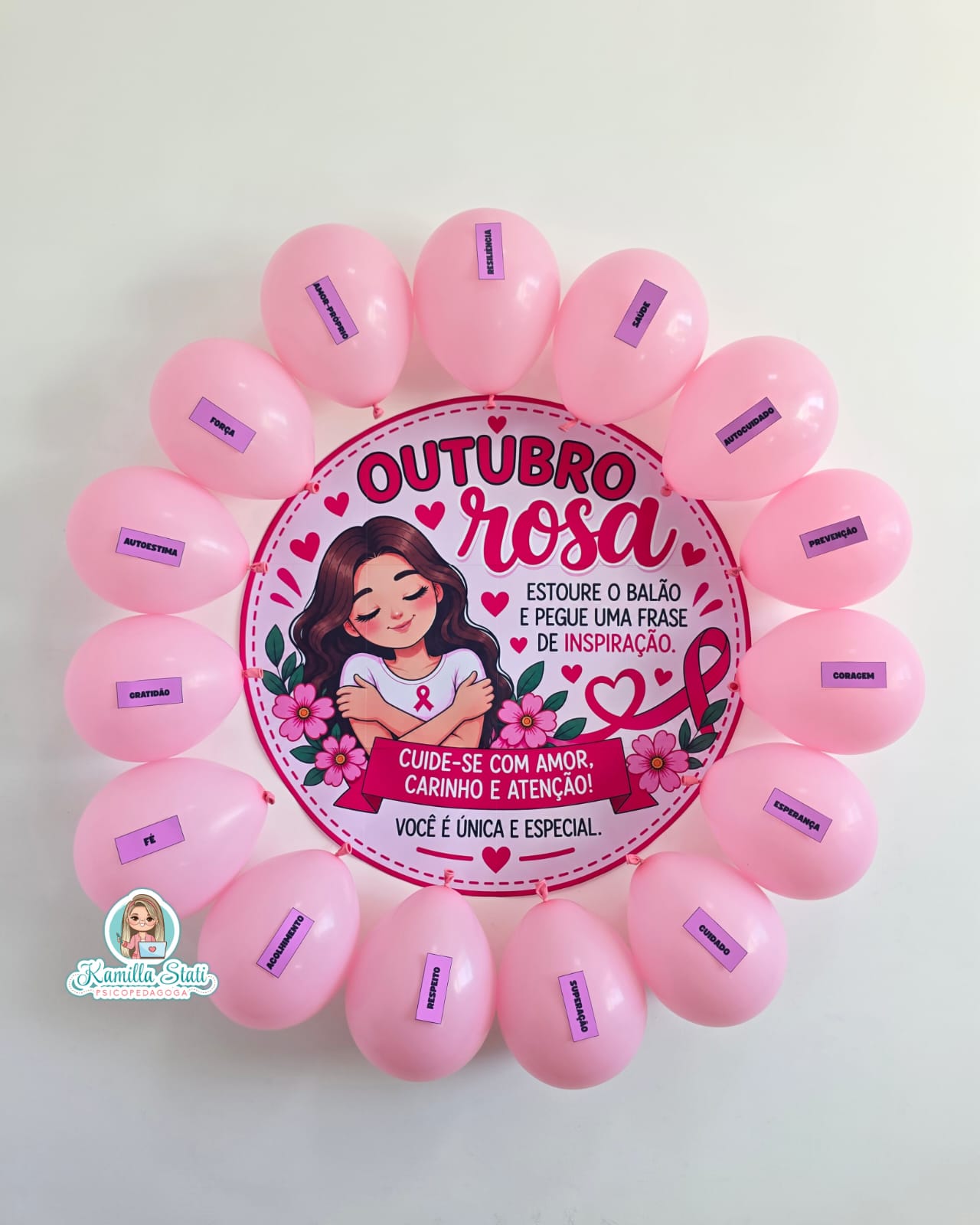 Dinâmica Outubro Rosa - Imagem 5
