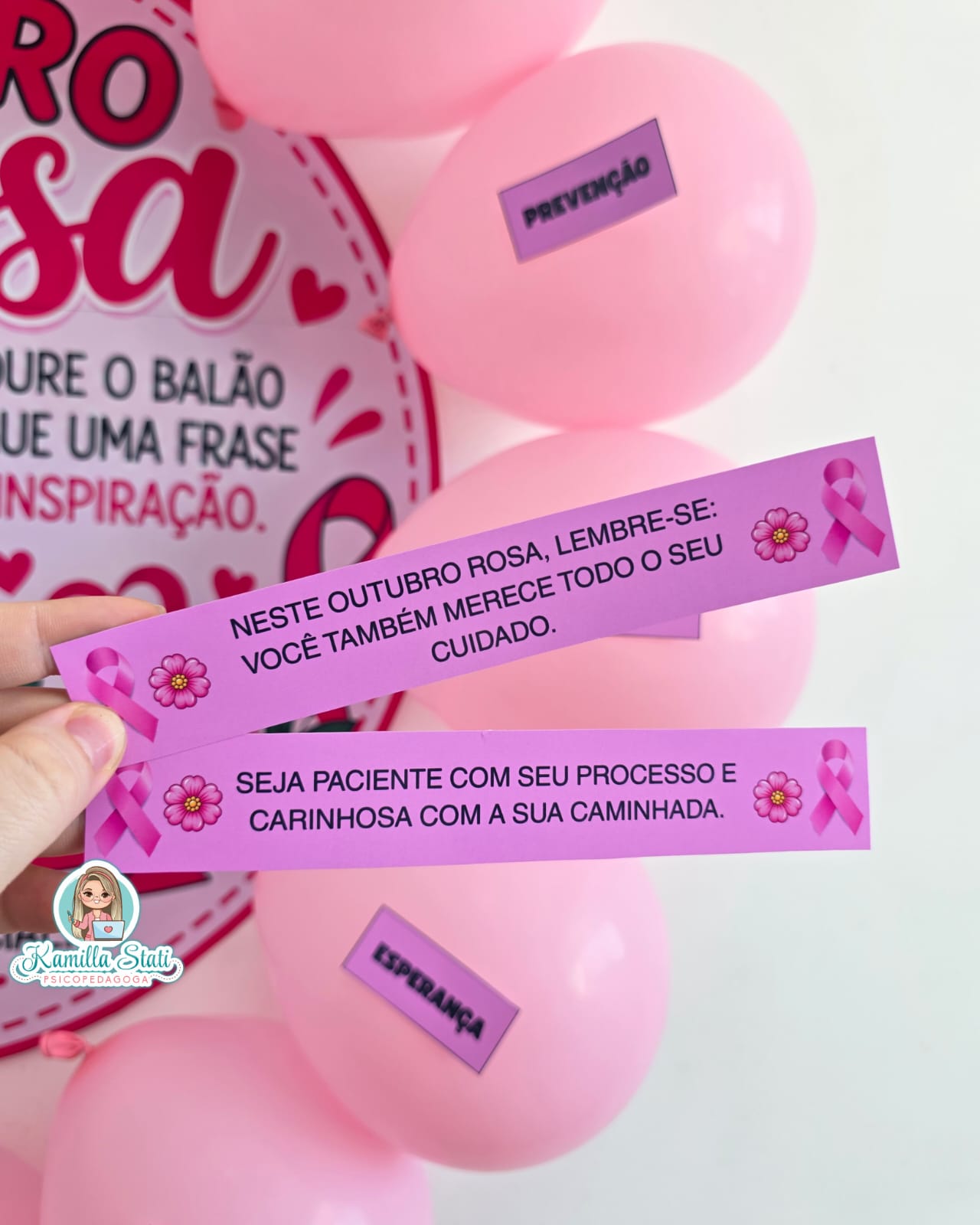 Dinâmica Outubro Rosa - Imagem 6