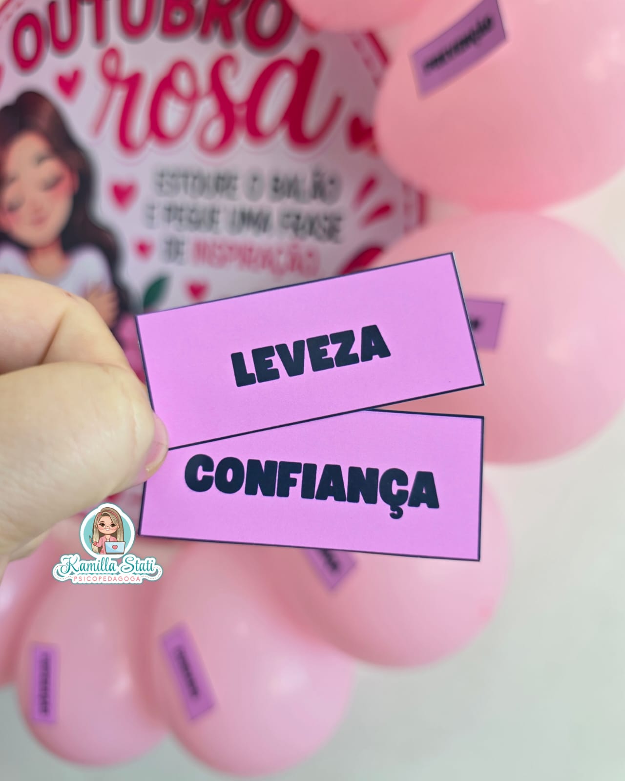 Dinâmica Outubro Rosa - Imagem 8