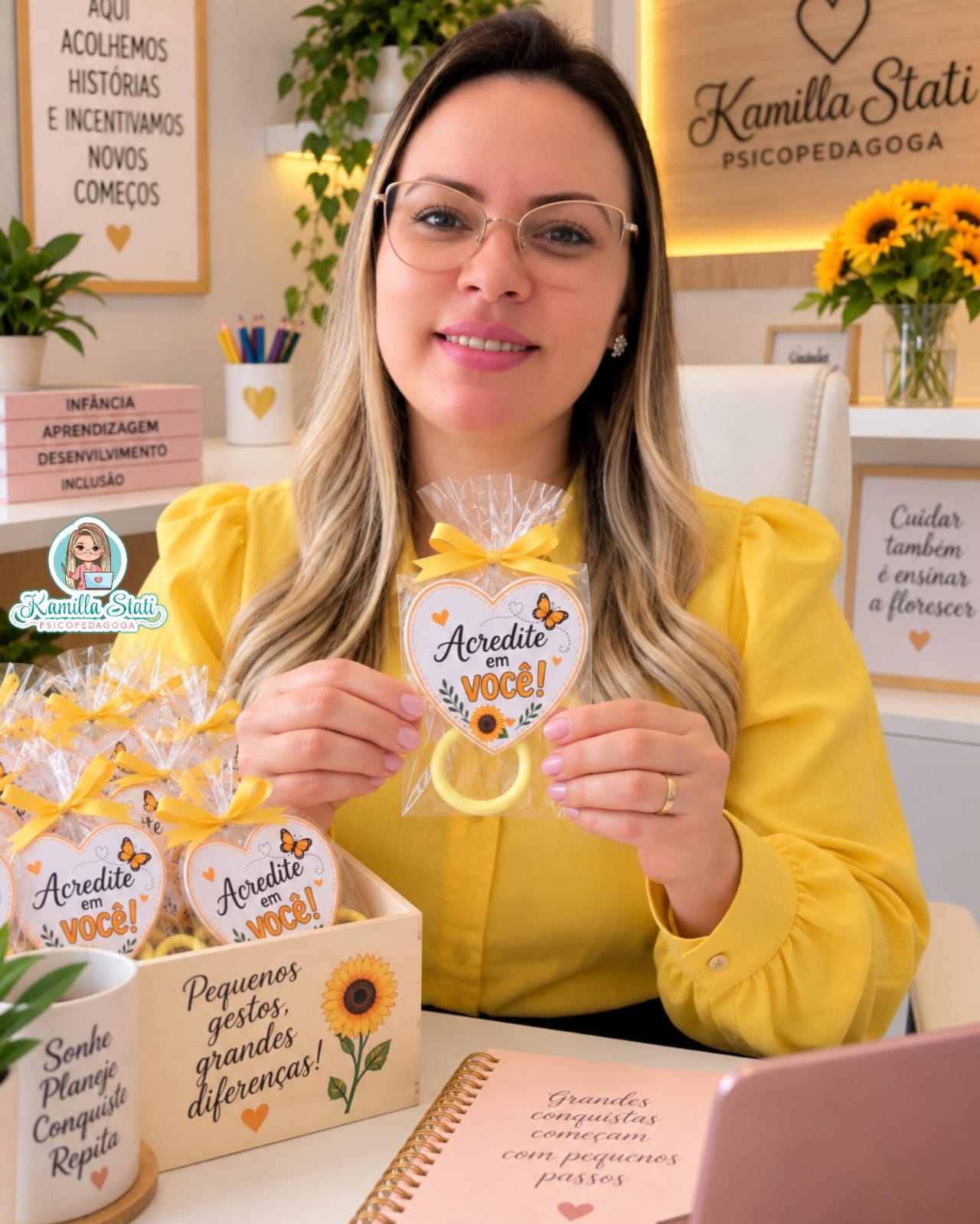 Porta Xuxinhas Setembro Amarelo: acredite em você - Imagem 2