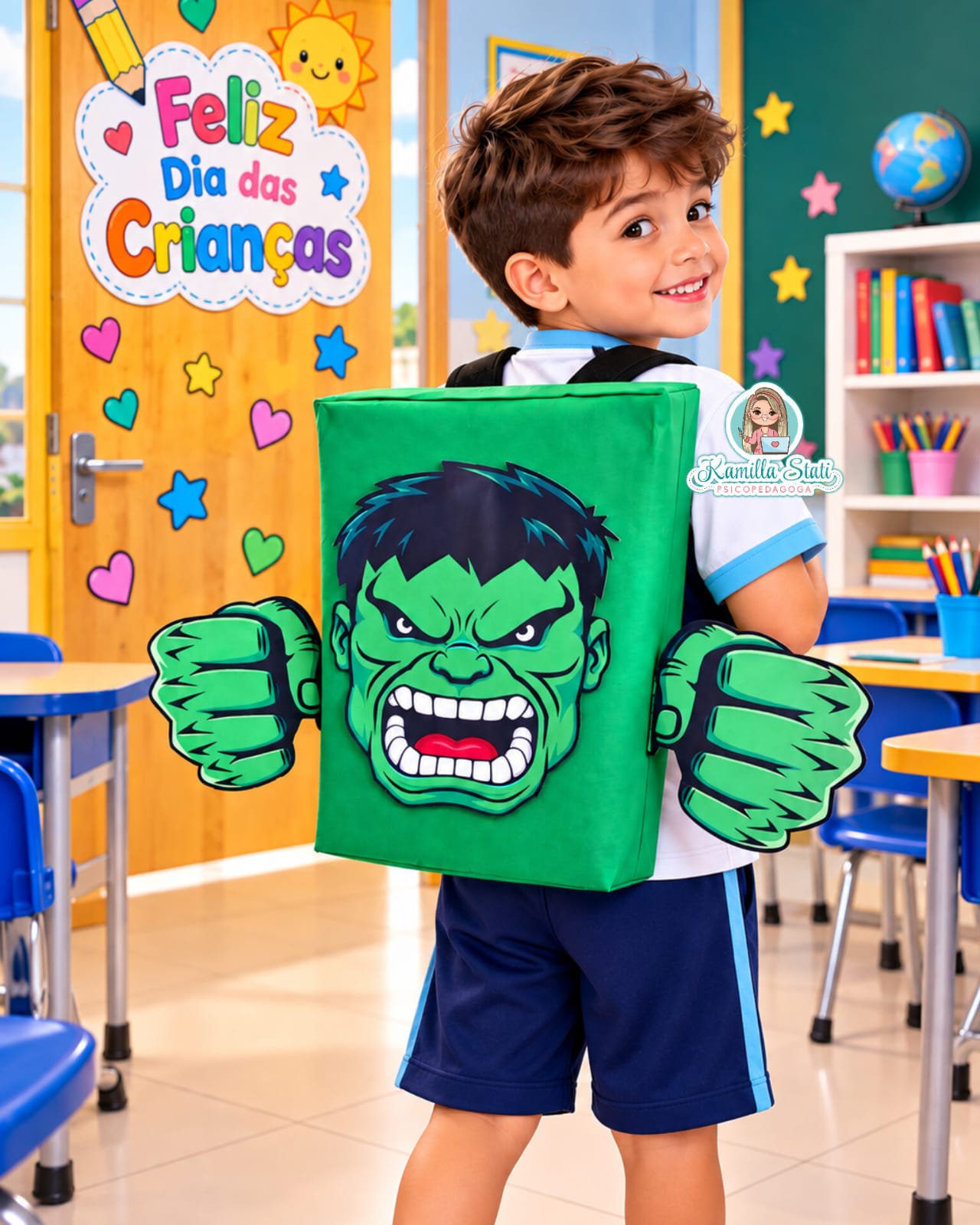 Mochila Maluca Força Total – Dia das Crianças - Imagem 2