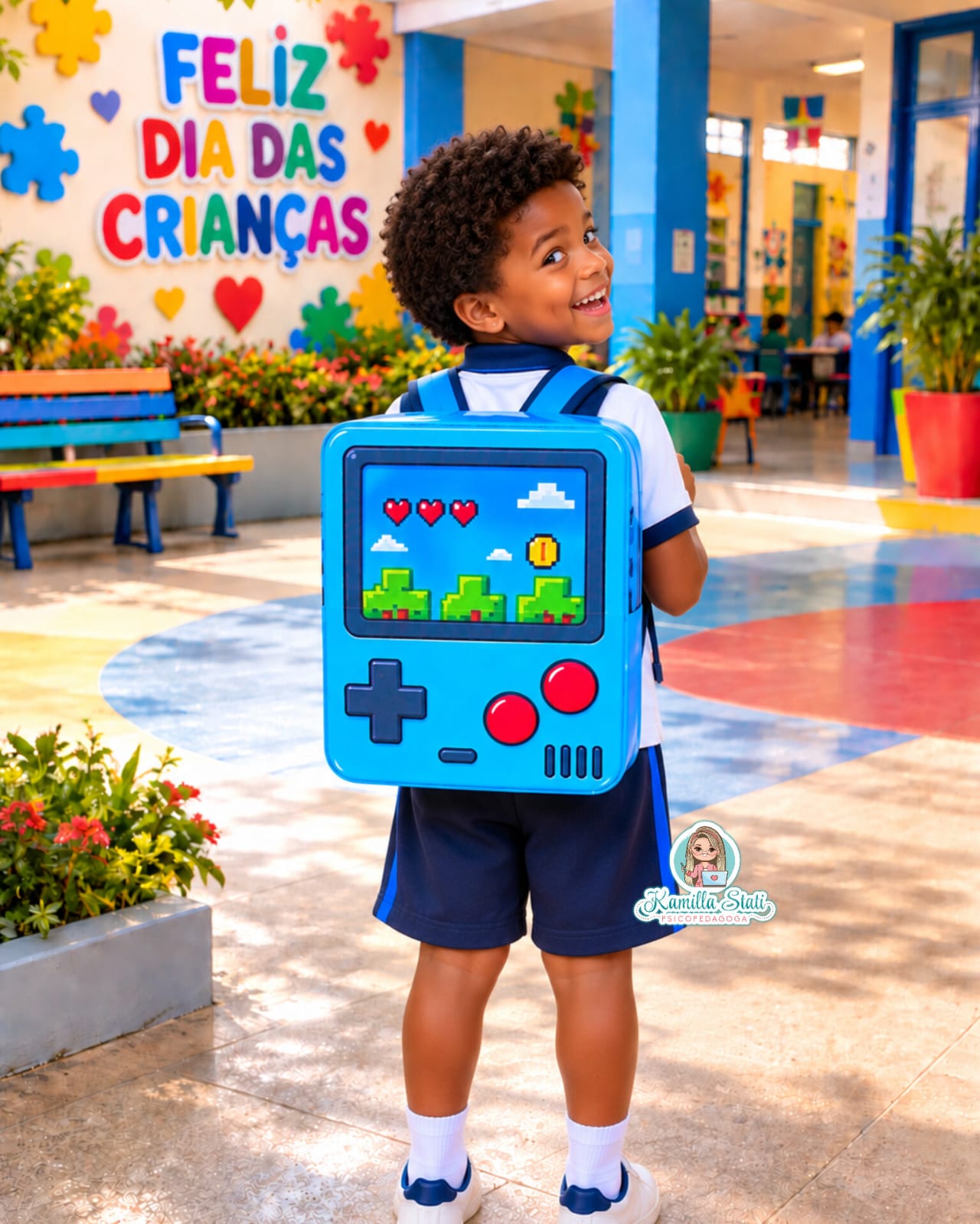 Mochila Maluca Videogame - Dia das Crianças - Imagem 2
